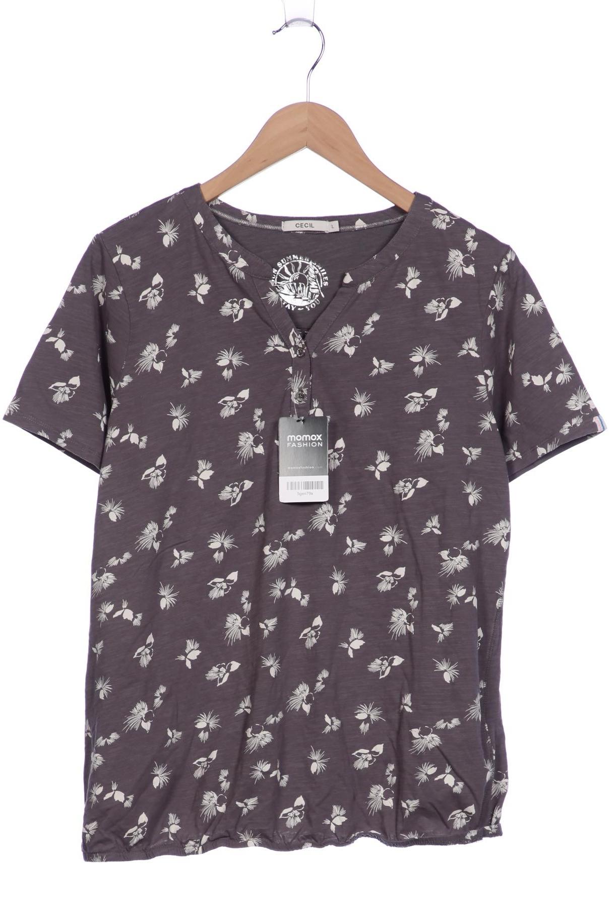 

Cecil Damen T-Shirt, grau, Gr. 42