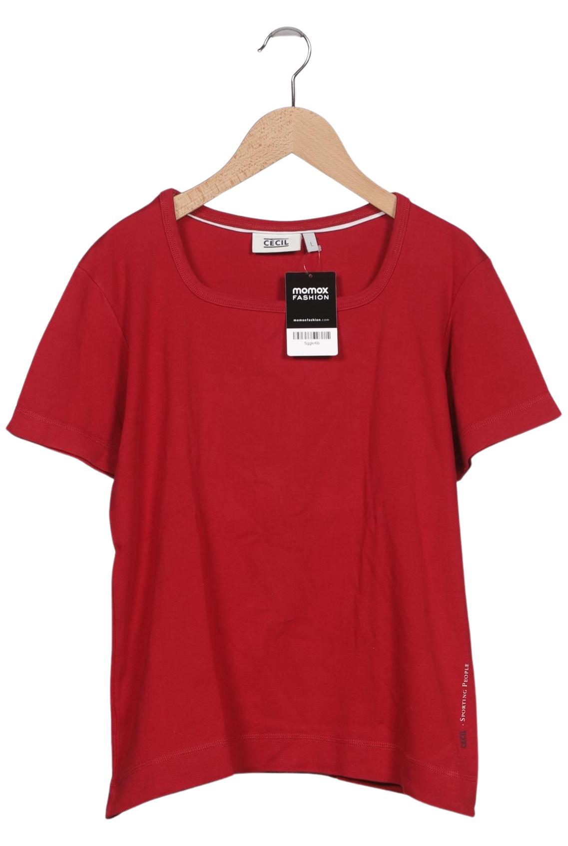 

Cecil Damen T-Shirt, rot, Gr. 42