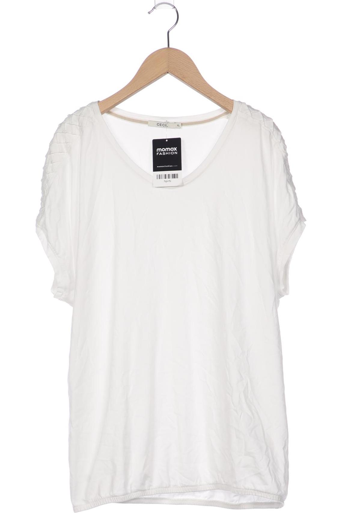 

Cecil Damen T-Shirt, weiß, Gr. 44