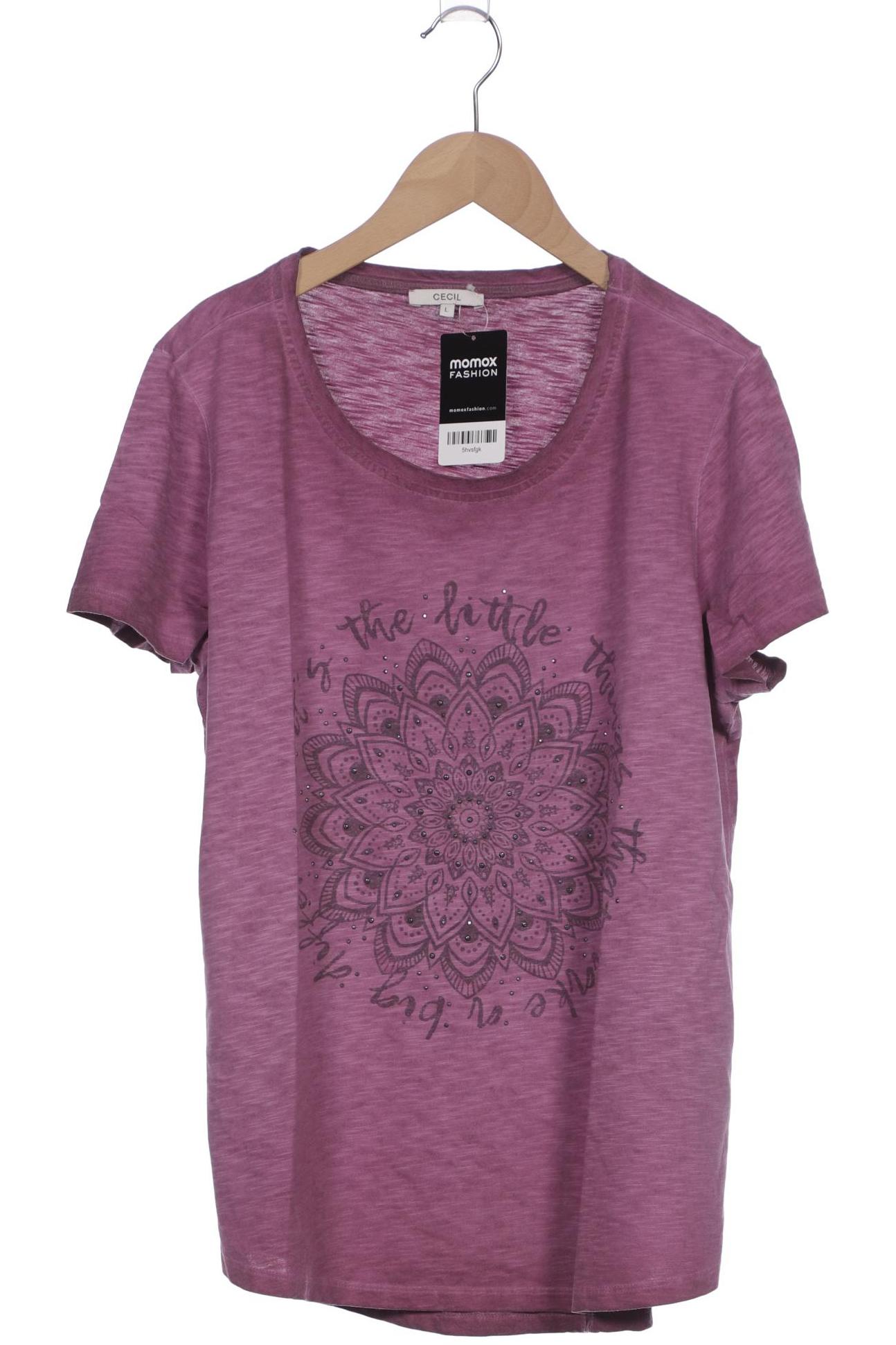 

Cecil Damen T-Shirt, flieder, Gr. 42