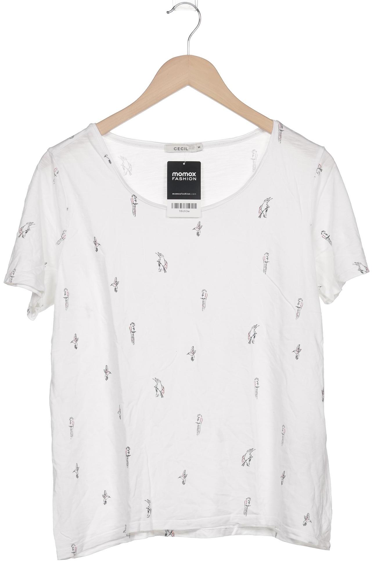 

Cecil Damen T-Shirt, weiß, Gr. 38