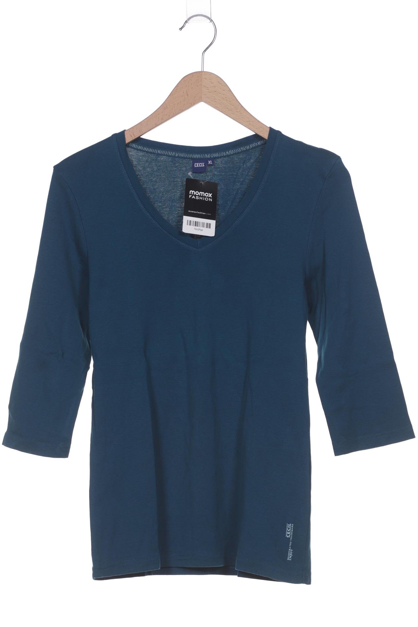 

Cecil Damen T-Shirt, blau, Gr. 44