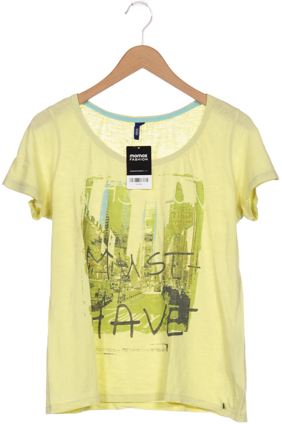 

CECIL Damen T-Shirt, gelb