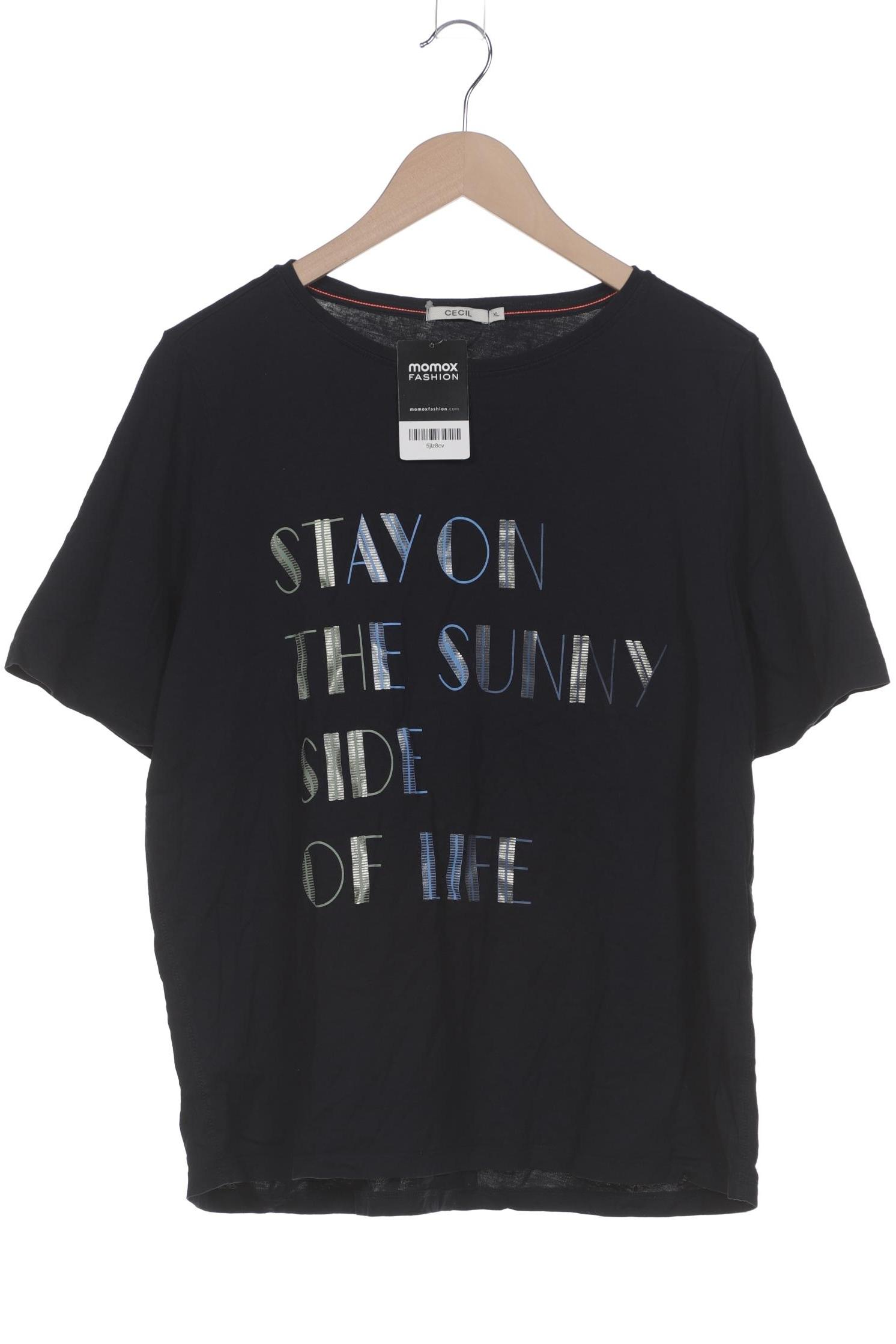 

Cecil Damen T-Shirt, marineblau, Gr. 44