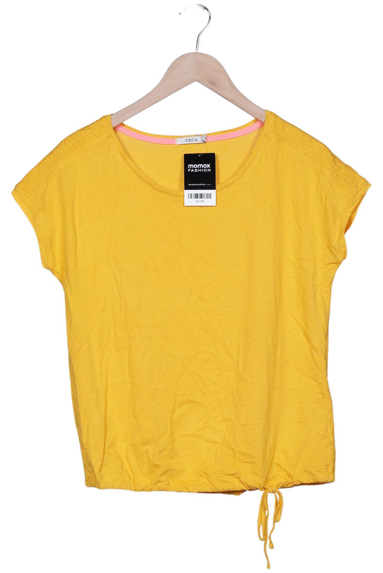 

Cecil Damen T-Shirt, gelb, Gr. 36