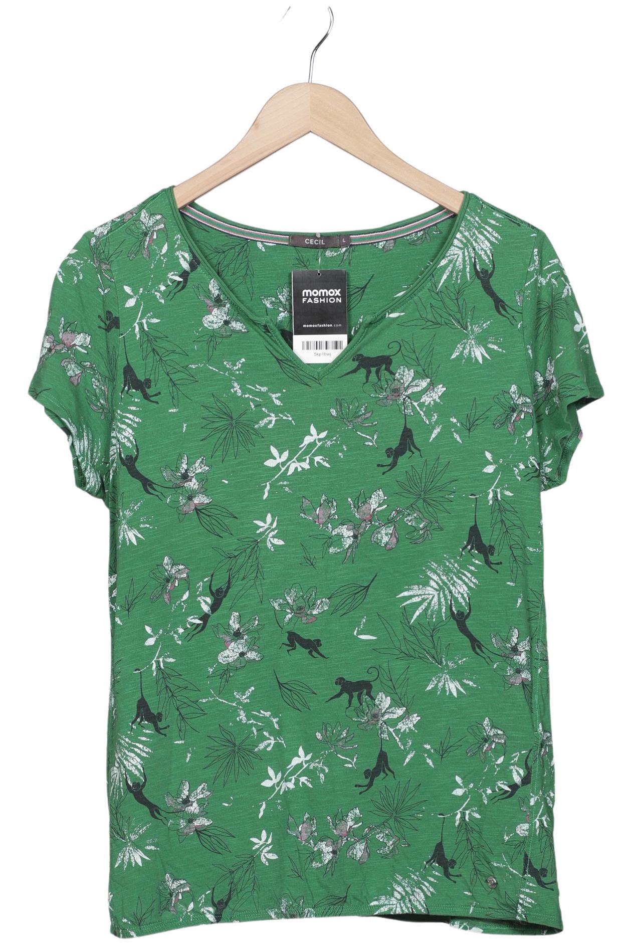 

Cecil Damen T-Shirt, grün, Gr. 42