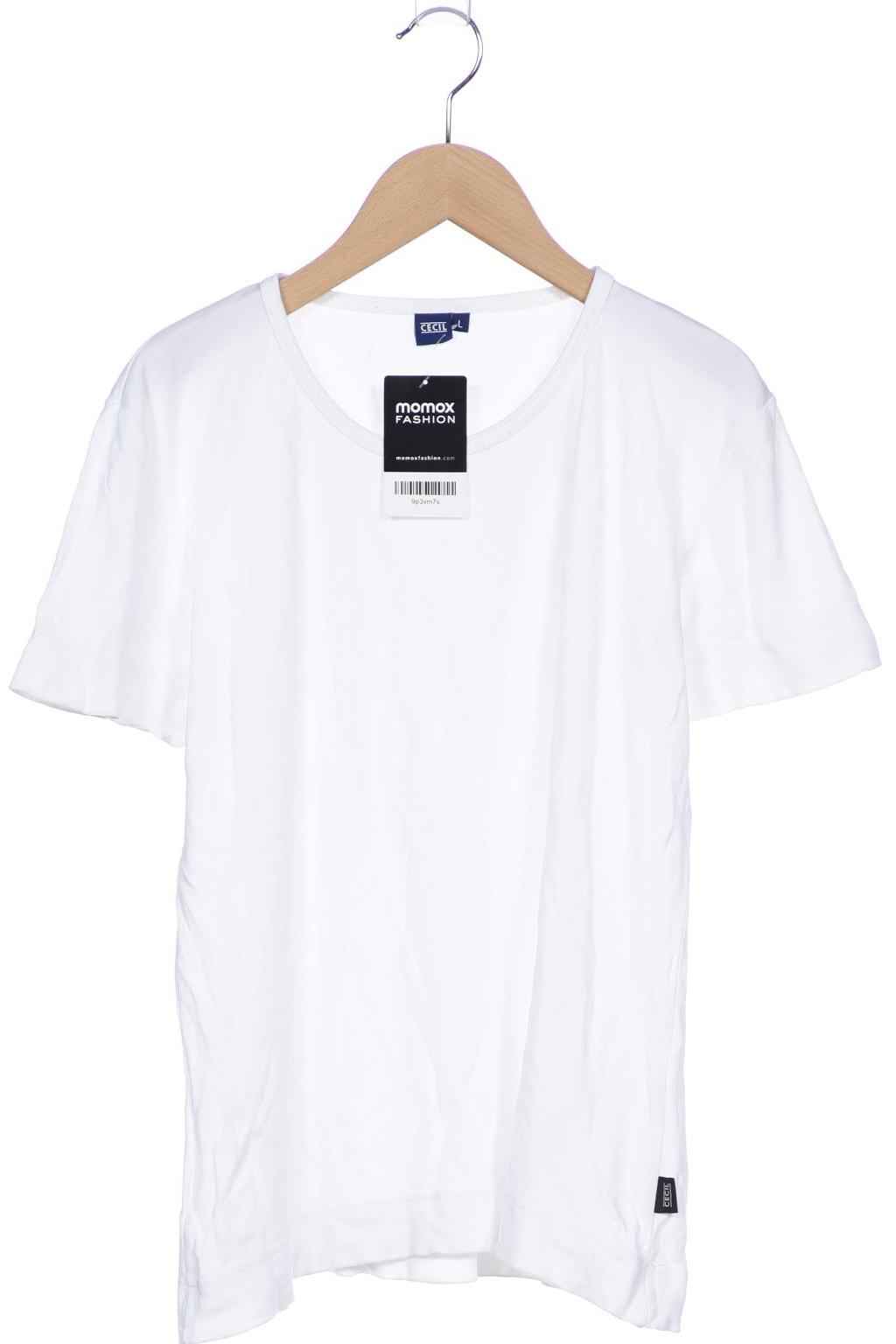 

Cecil Damen T-Shirt, weiß, Gr. 42