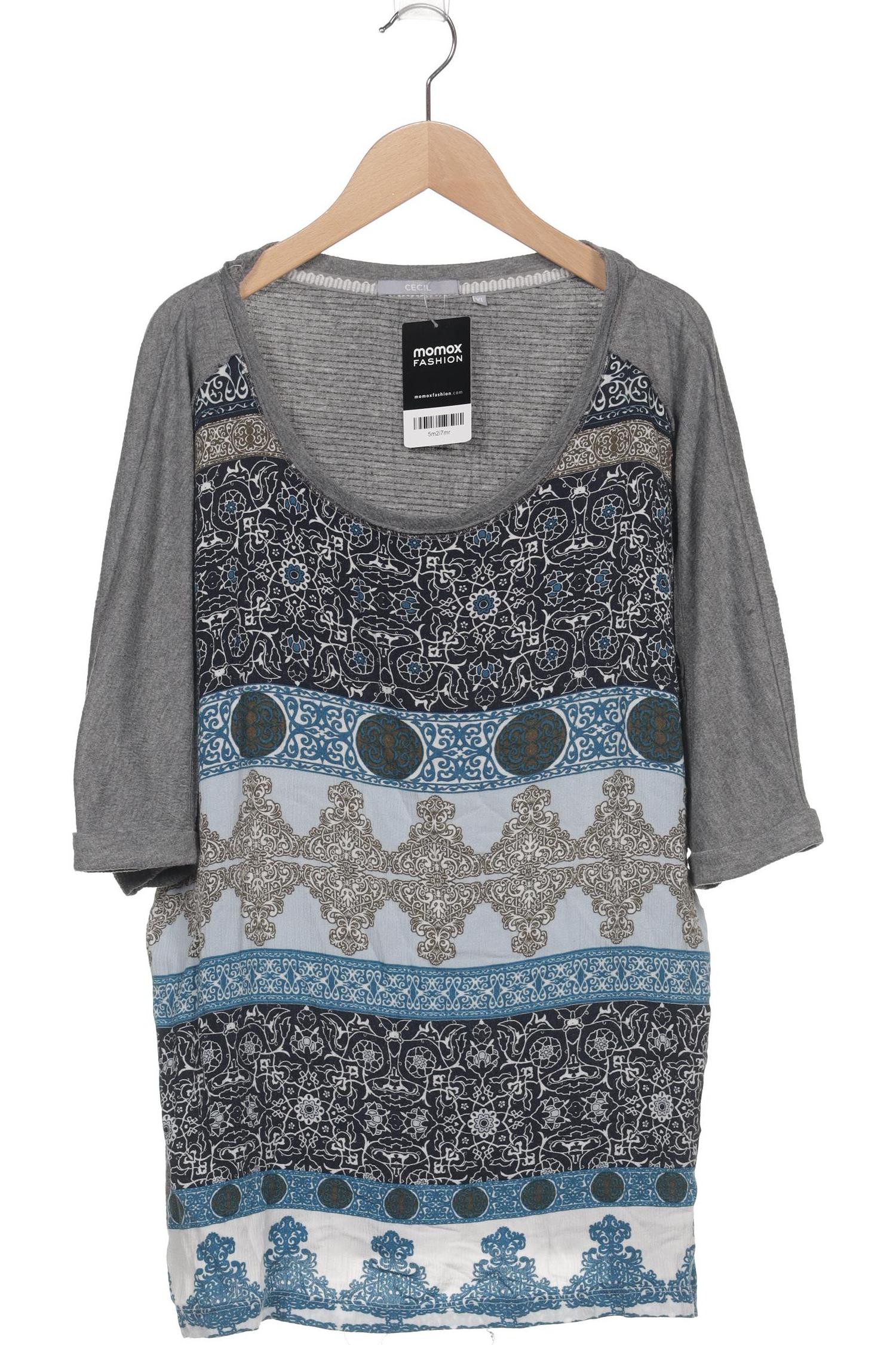 

Cecil Damen T-Shirt, grau, Gr. 44