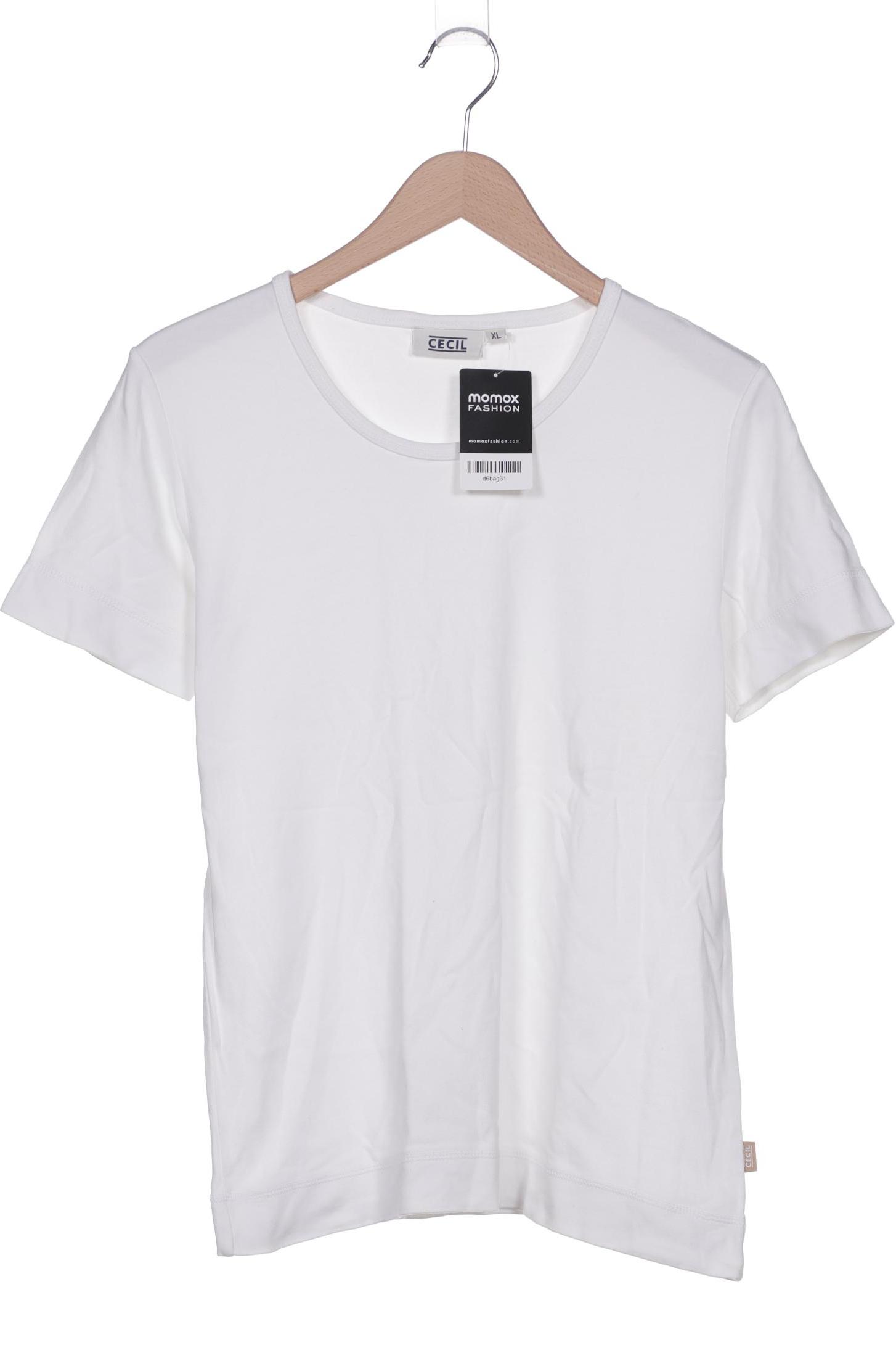 

Cecil Damen T-Shirt, weiß, Gr. 44
