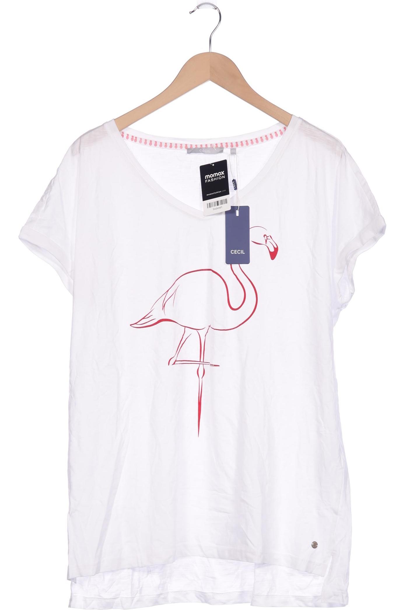 

Cecil Damen T-Shirt, weiß, Gr. 46