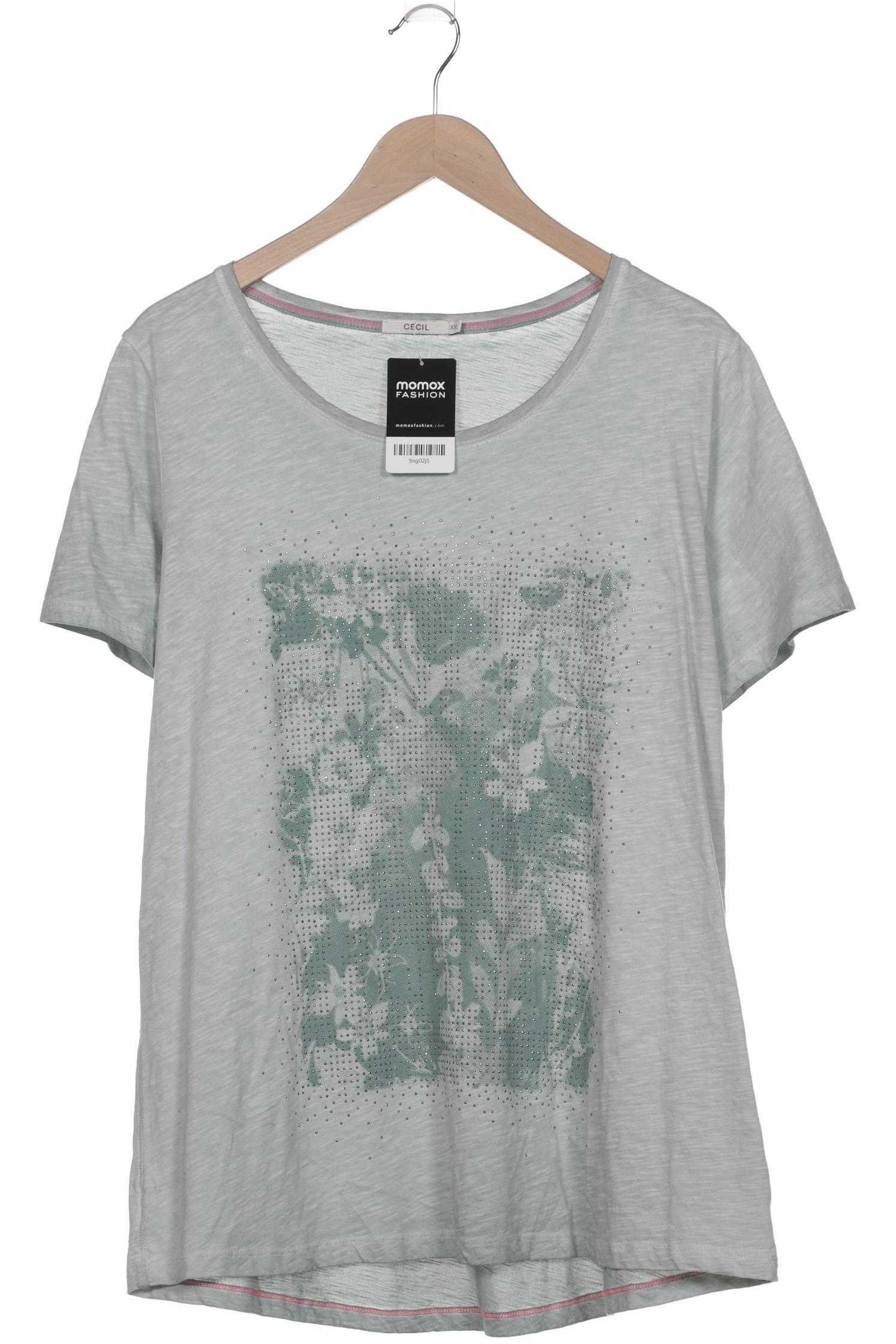 

Cecil Damen T-Shirt, hellgrün, Gr. 46