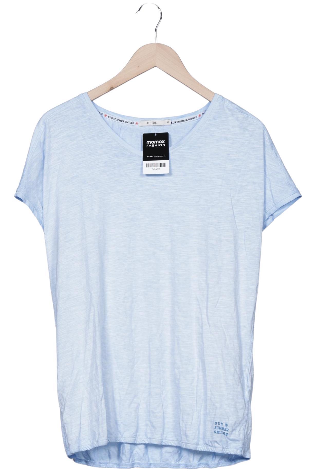 

Cecil Damen T-Shirt, hellblau, Gr. 38