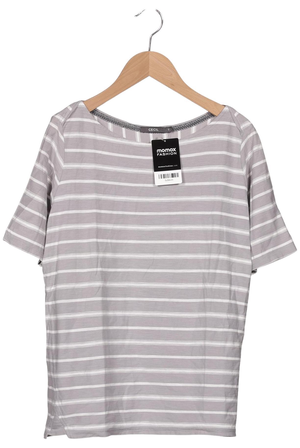 

Cecil Damen T-Shirt, grau, Gr. 36