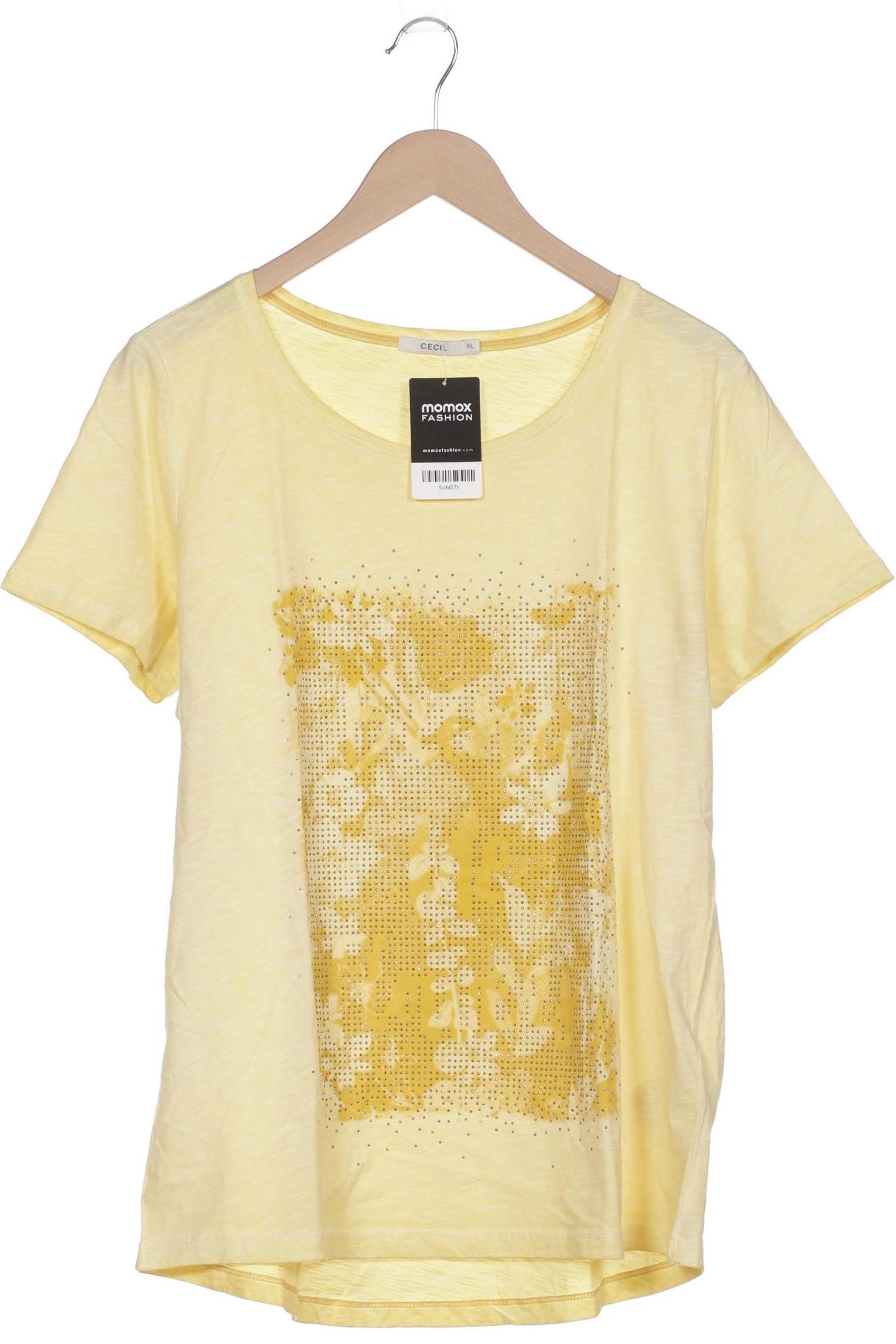 

Cecil Damen T-Shirt, gelb, Gr. 44