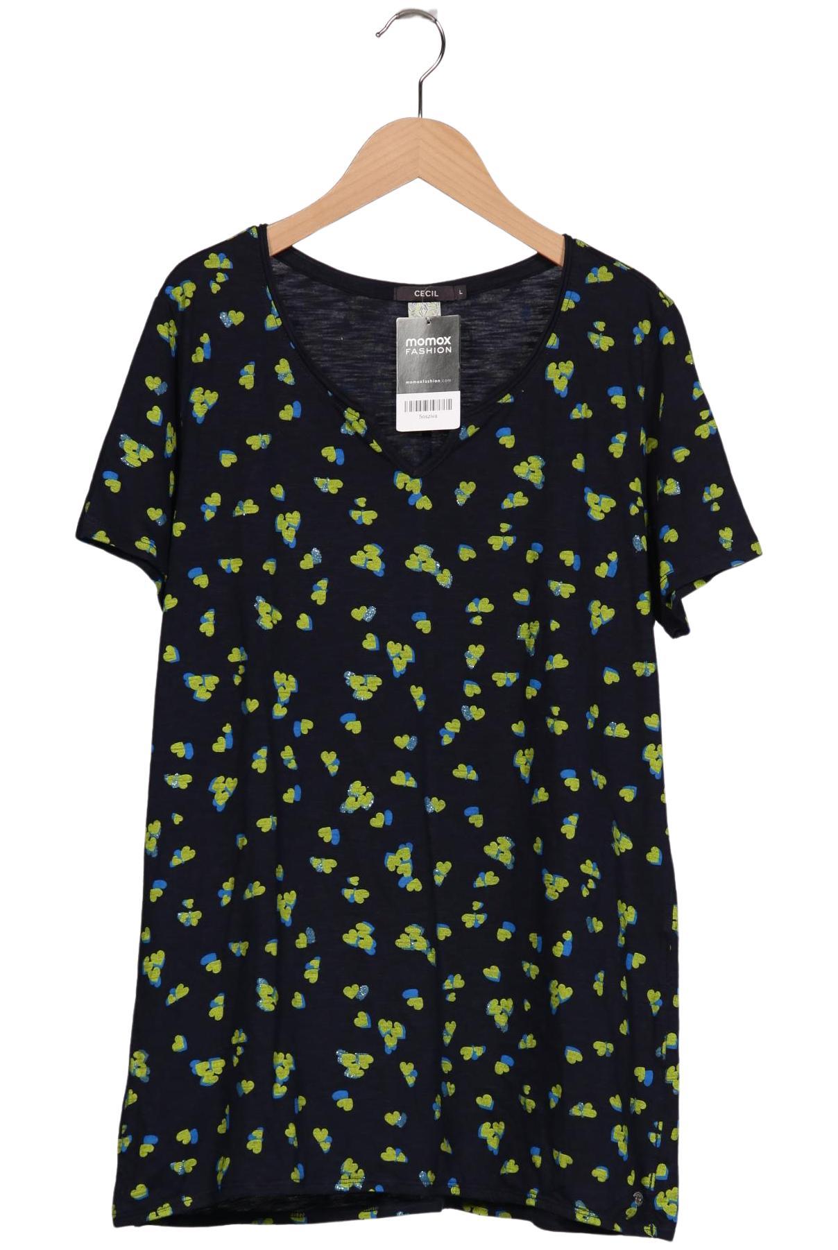 

Cecil Damen T-Shirt, marineblau, Gr. 42