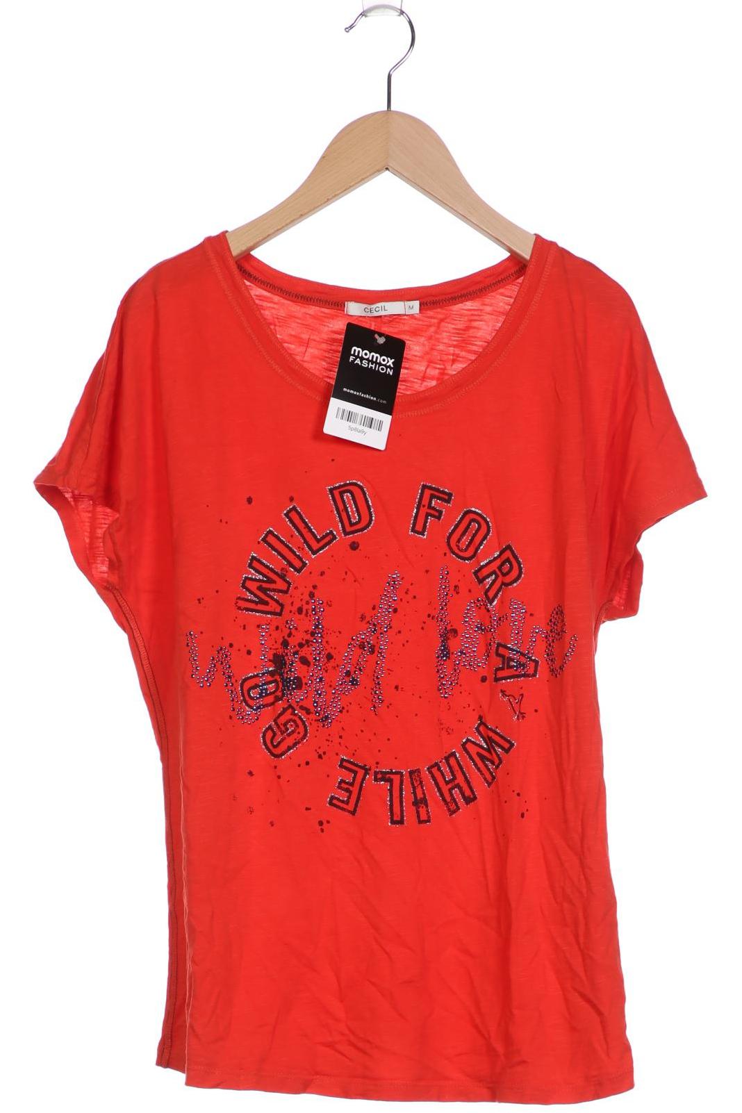 

Cecil Damen T-Shirt, rot, Gr. 38