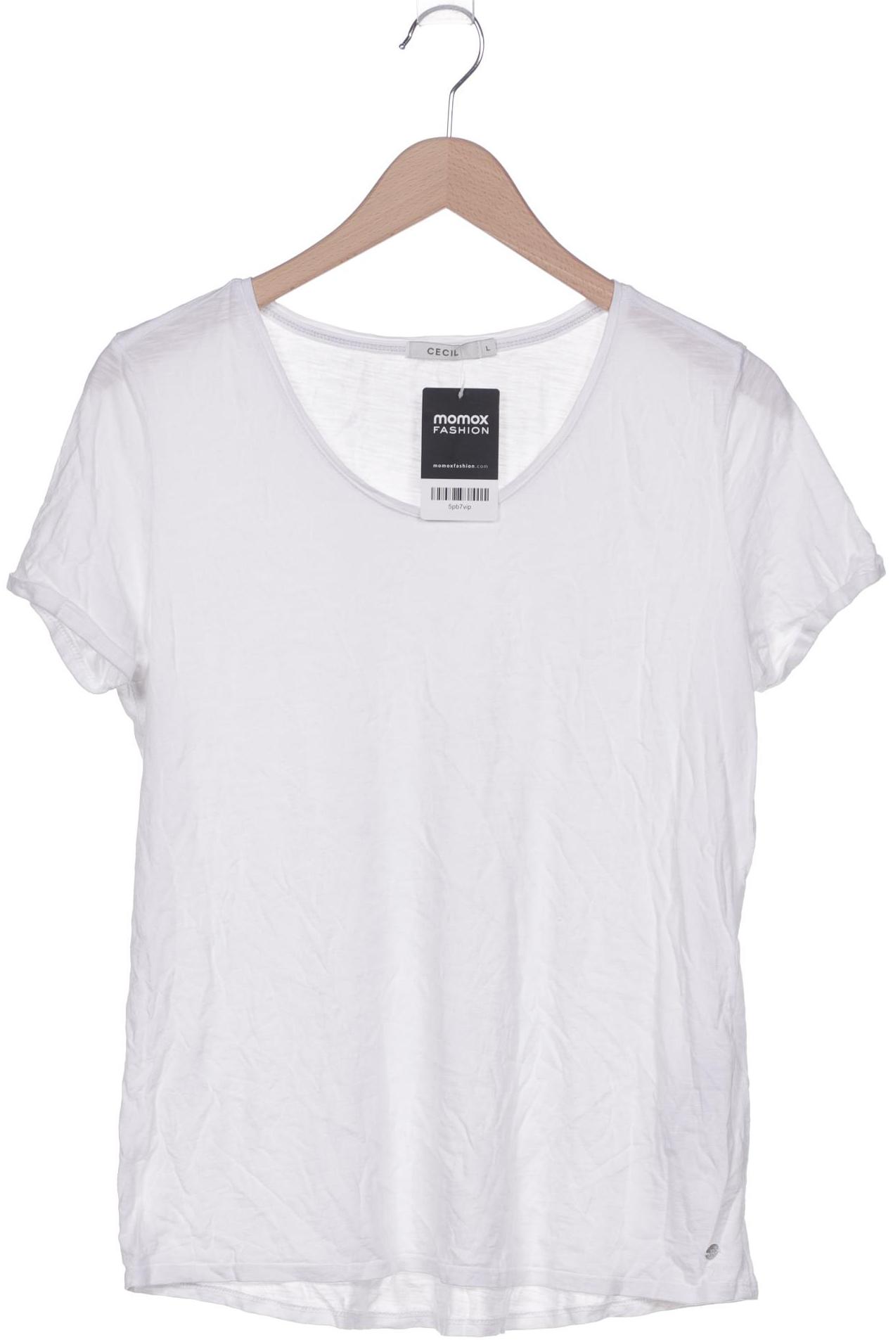 

Cecil Damen T-Shirt, weiß, Gr. 42