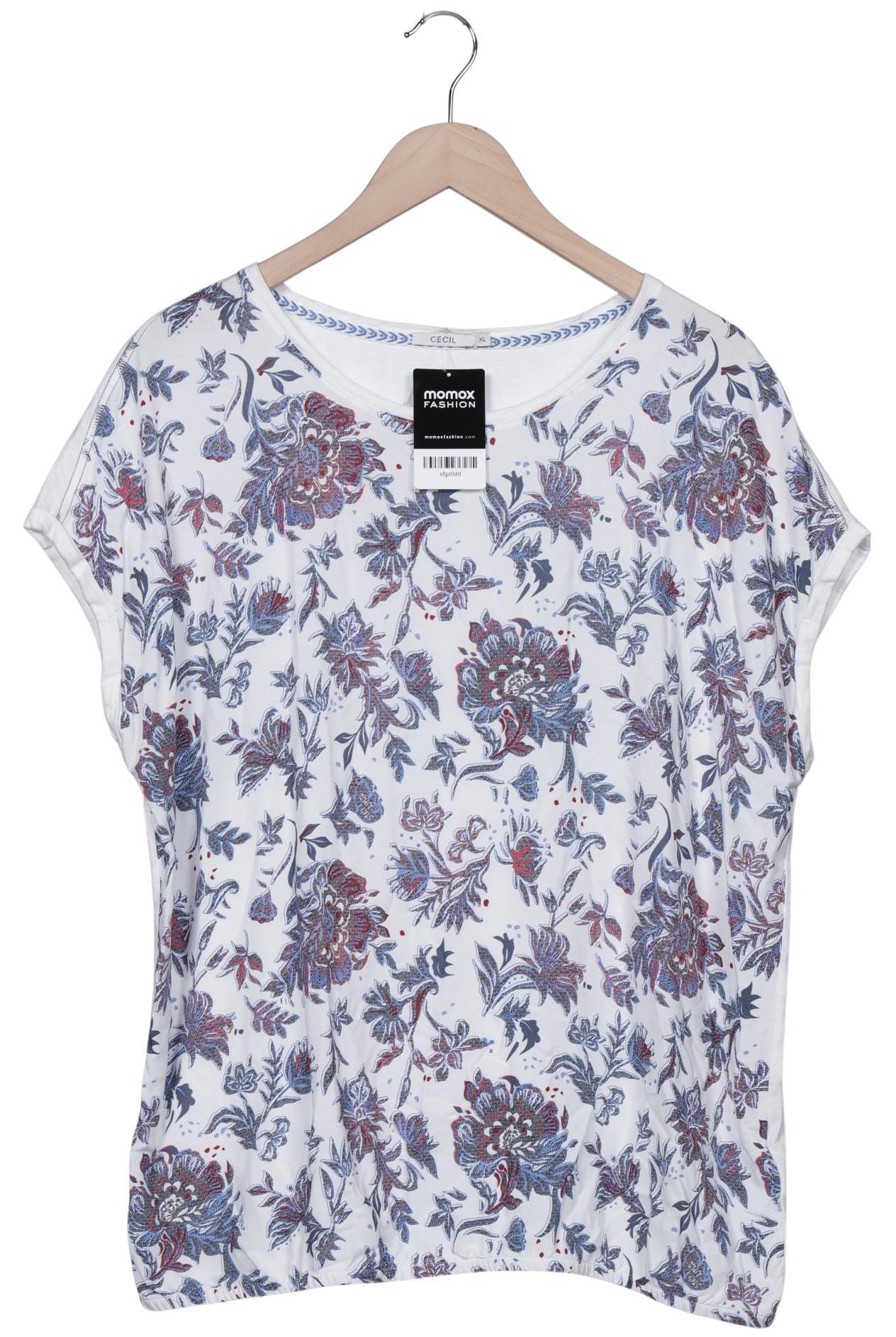 

Cecil Damen T-Shirt, weiß, Gr. 44