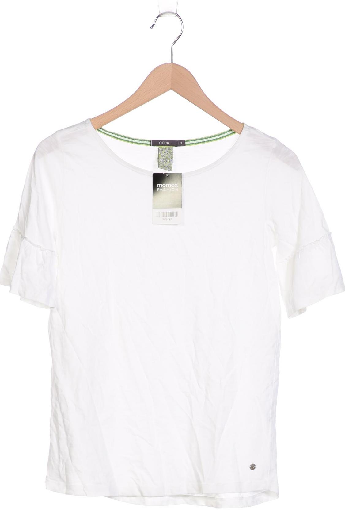 

Cecil Damen T-Shirt, weiß, Gr. 36
