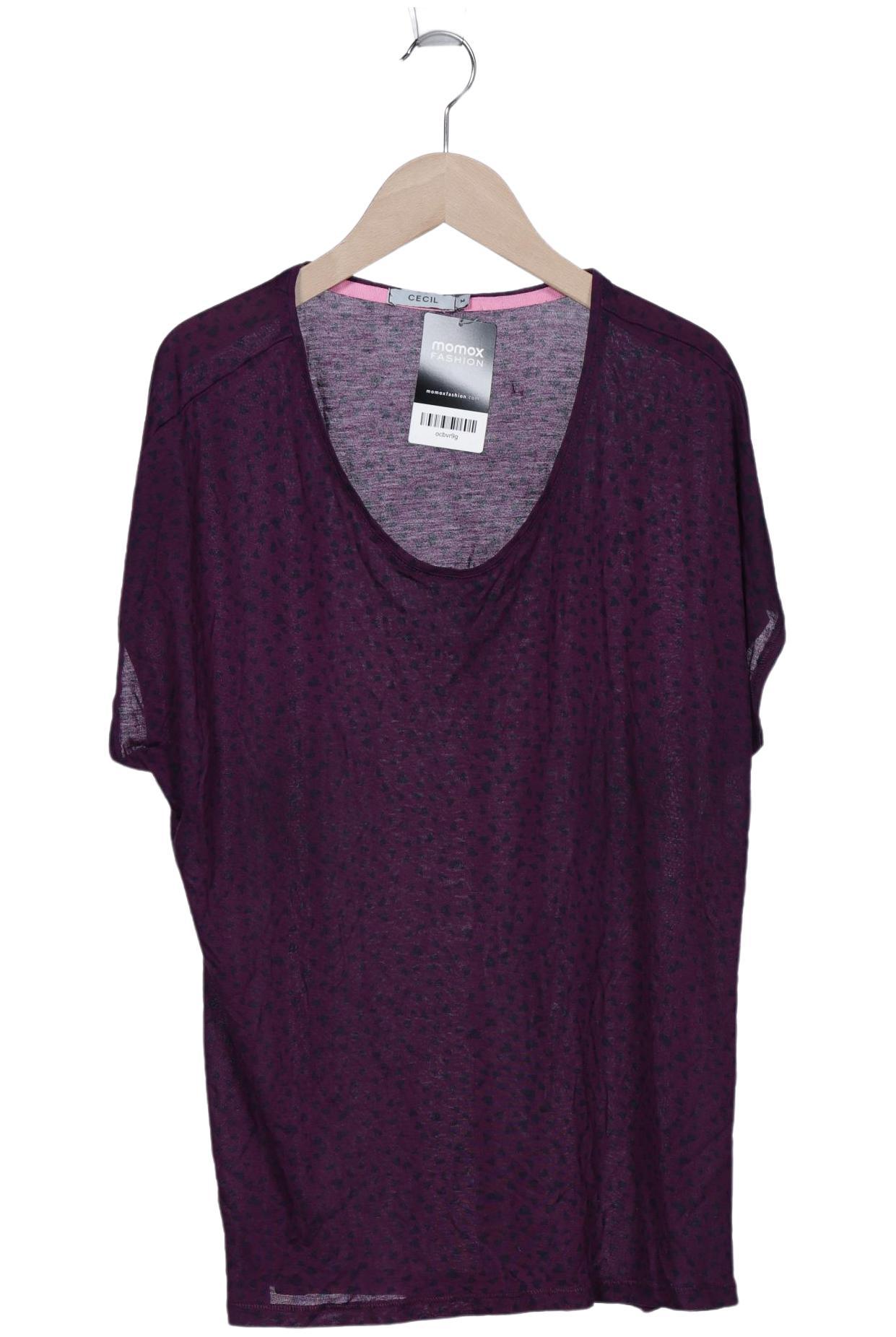 

Cecil Damen T-Shirt, bordeaux, Gr. 38