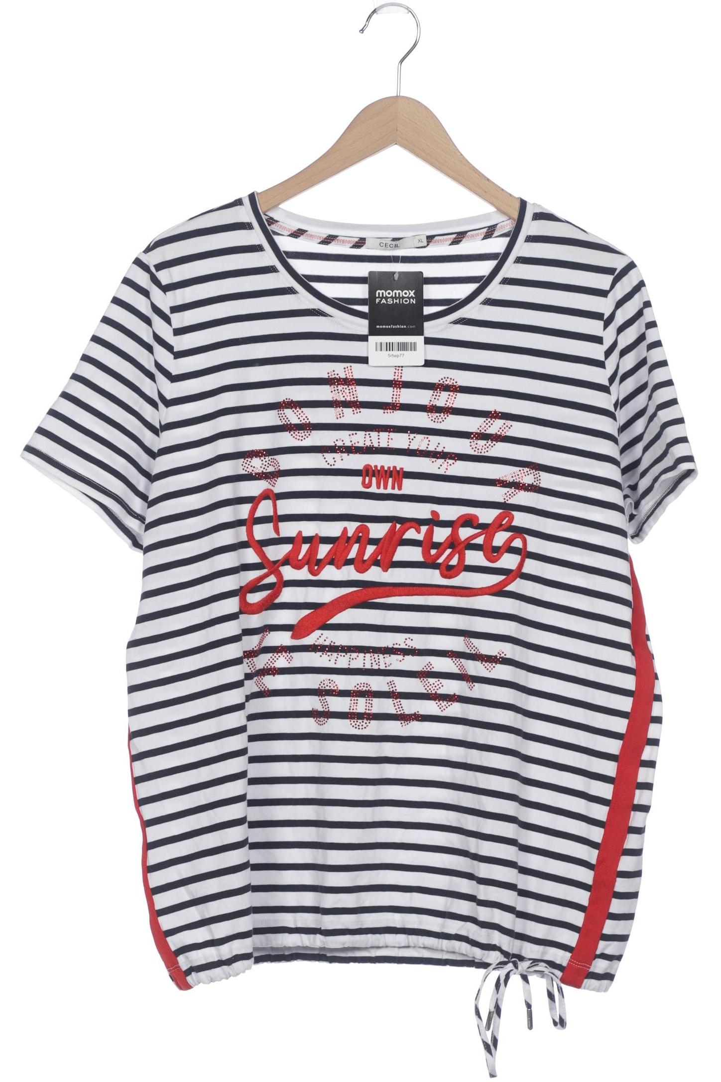 

Cecil Damen T-Shirt, weiß, Gr. 44