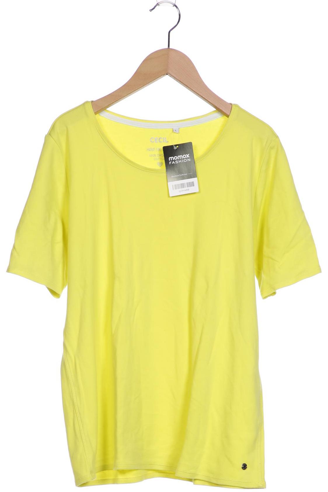 

CECIL Damen T-Shirt, gelb