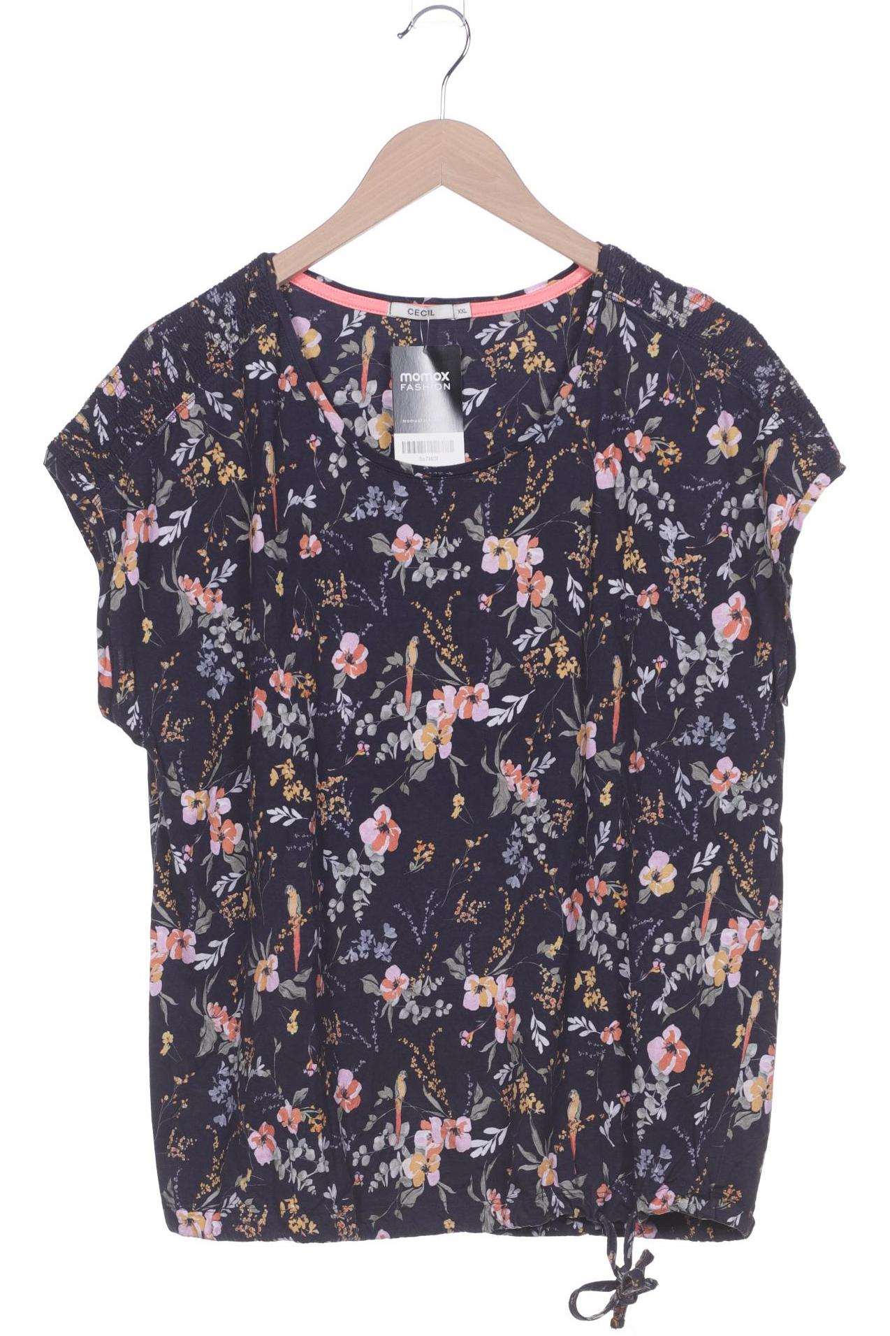 

CECIL Damen T-Shirt, marineblau