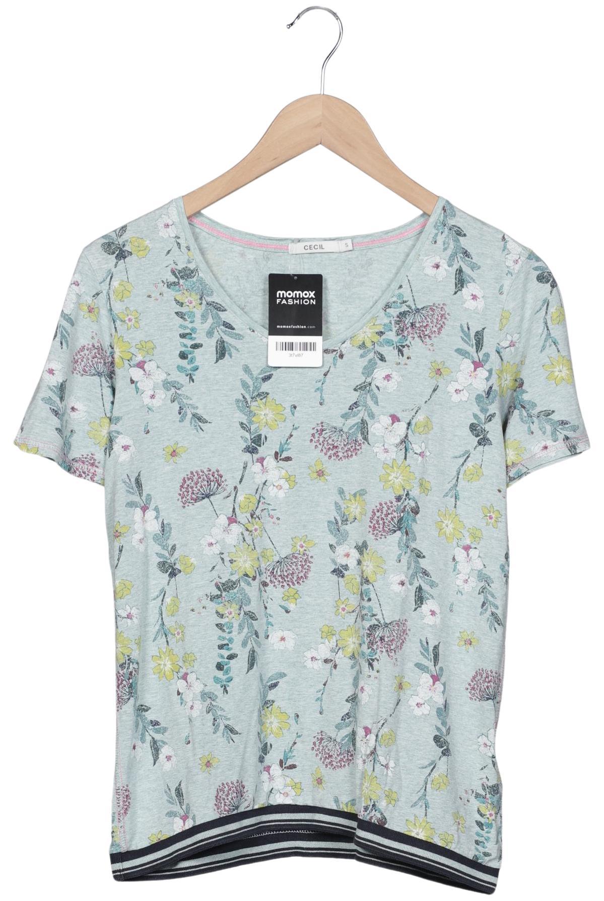 

Cecil Damen T-Shirt, türkis, Gr. 36