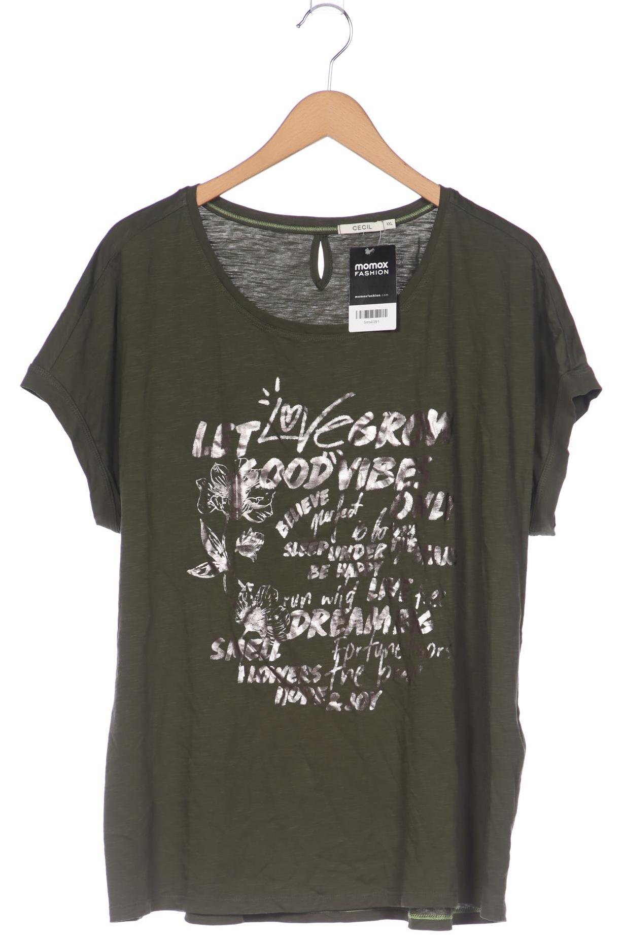 

Cecil Damen T-Shirt, grün, Gr. 46