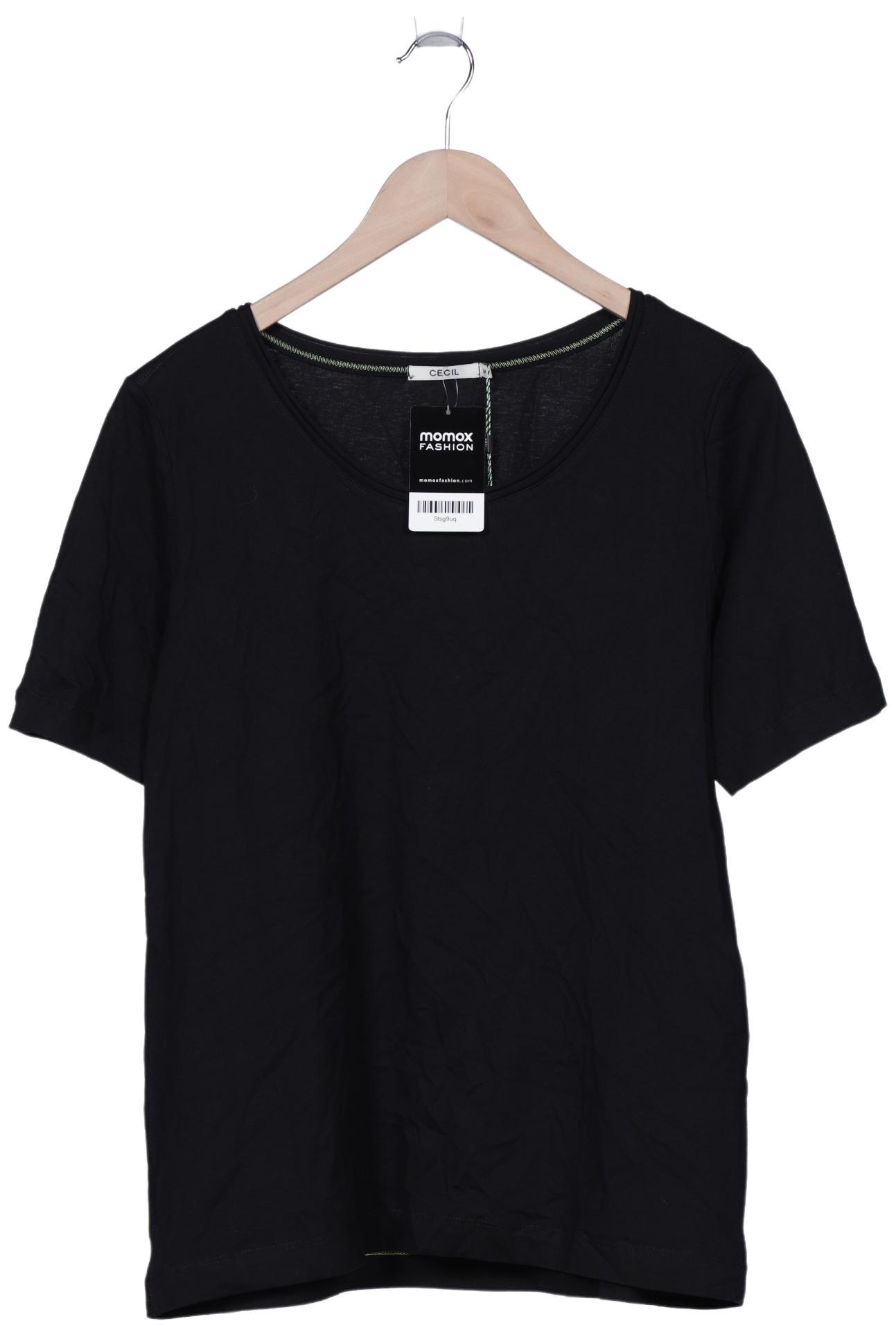 

Cecil Damen T-Shirt, schwarz, Gr. 38