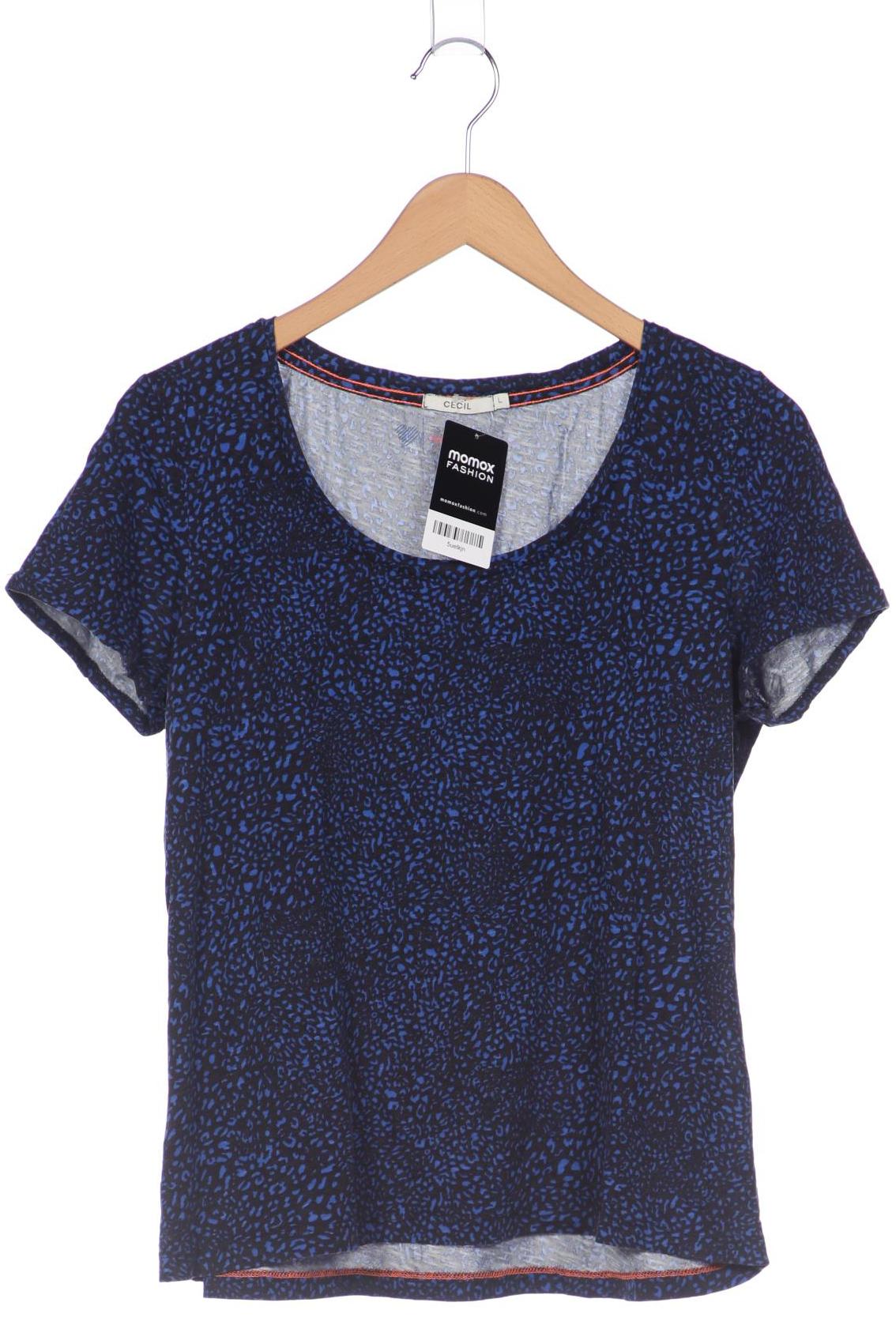 

Cecil Damen T-Shirt, marineblau, Gr. 42