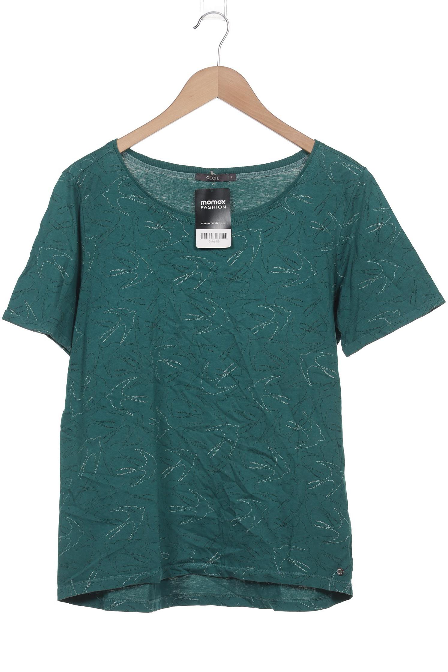 

Cecil Damen T-Shirt, türkis, Gr. 42