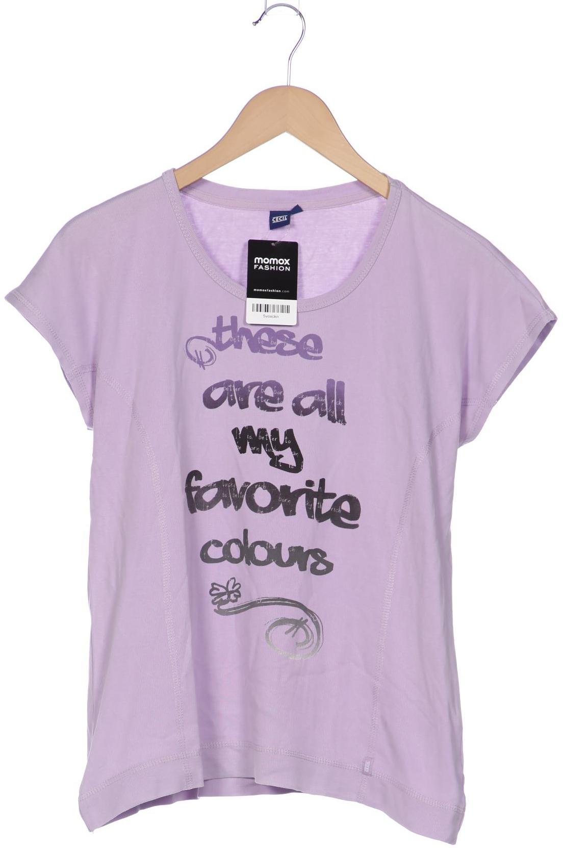 

Cecil Damen T-Shirt, flieder, Gr. 38