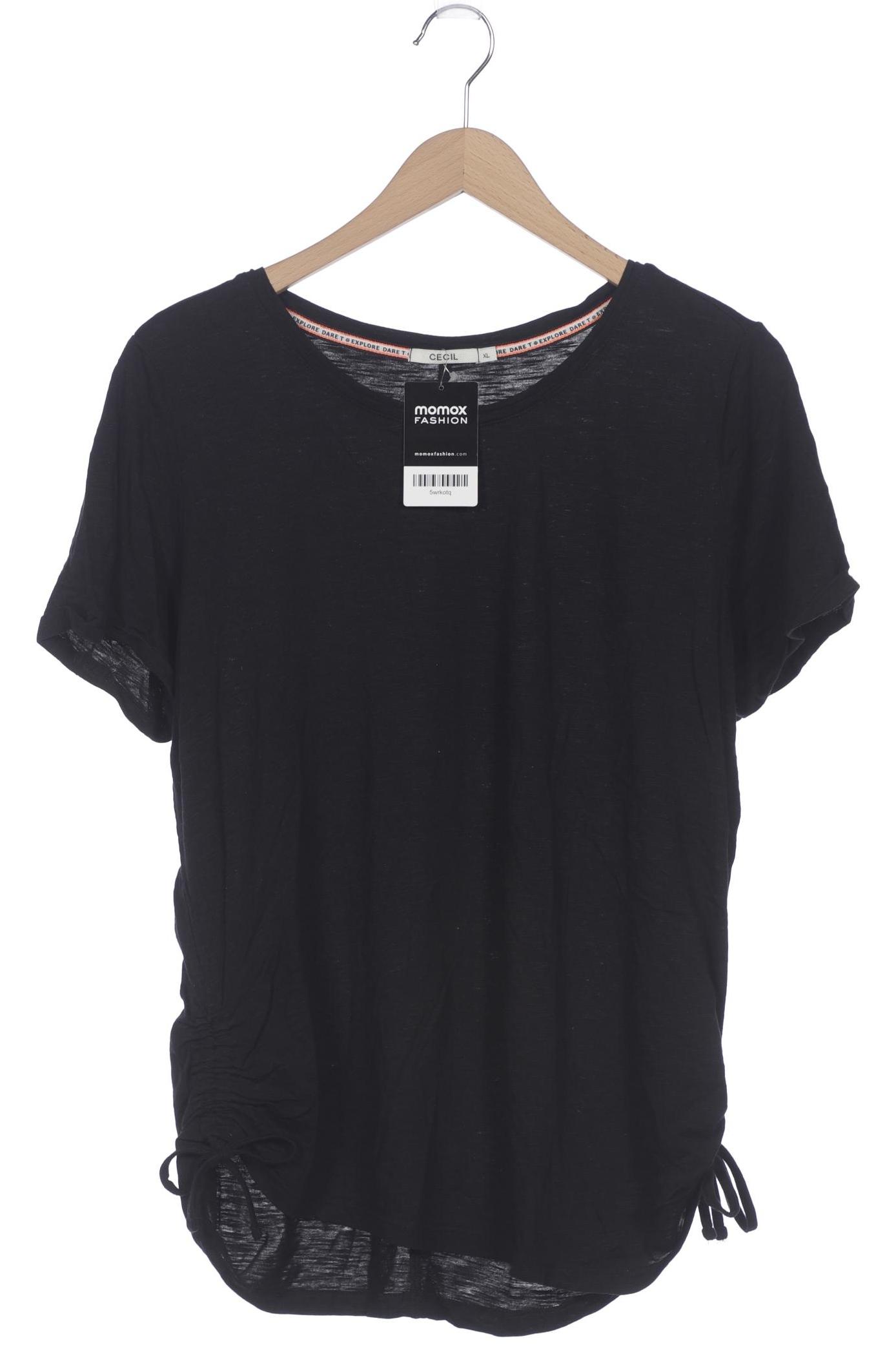 

Cecil Damen T-Shirt, schwarz, Gr. 44