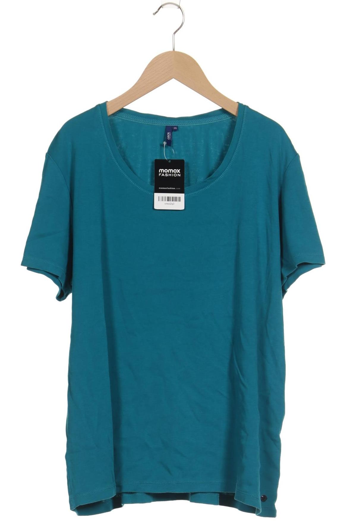 

Cecil Damen T-Shirt, türkis, Gr. 46