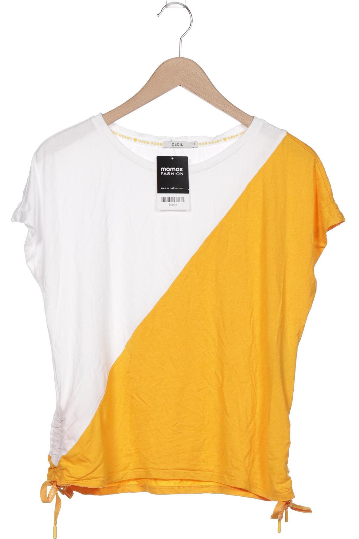 

CECIL Damen T-Shirt, gelb