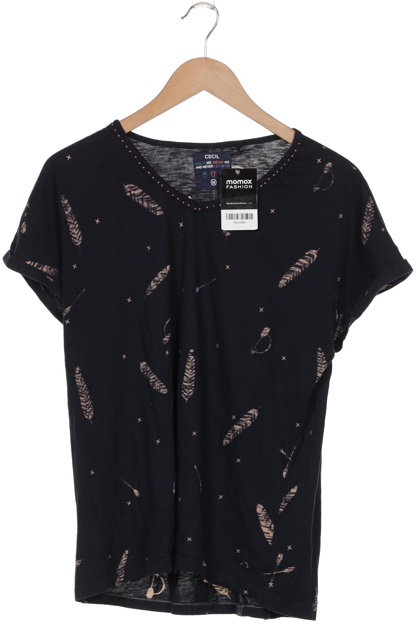

Cecil Damen T-Shirt, marineblau, Gr. 38
