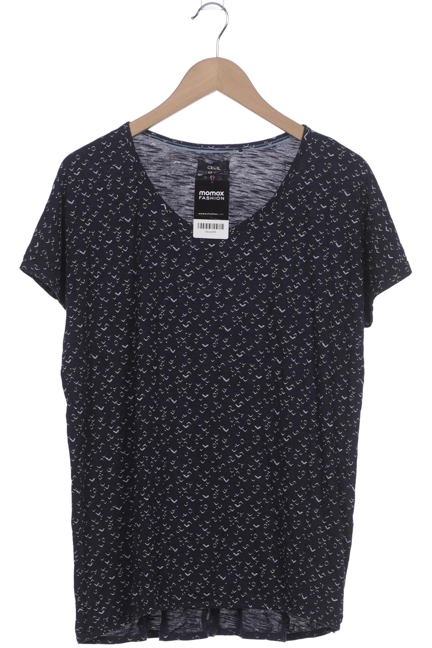 

Cecil Damen T-Shirt, marineblau, Gr. 46
