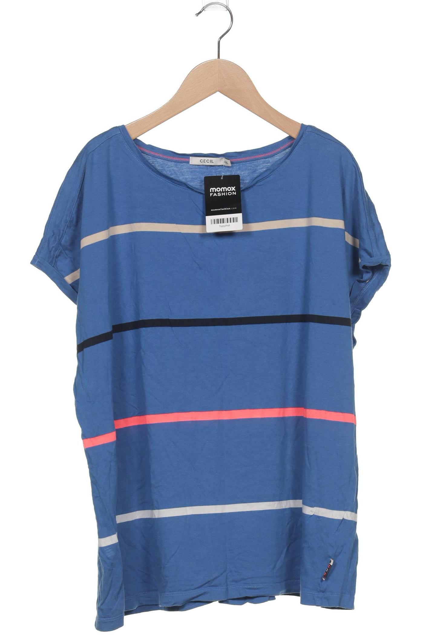 

Cecil Damen T-Shirt, blau, Gr. 46