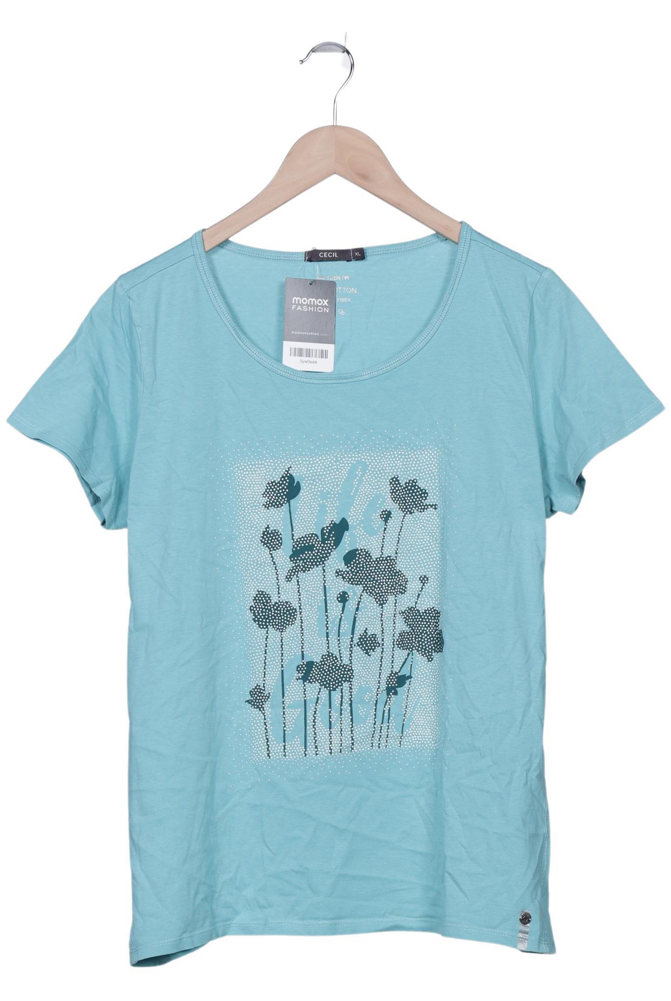 

Cecil Damen T-Shirt, hellblau, Gr. 44