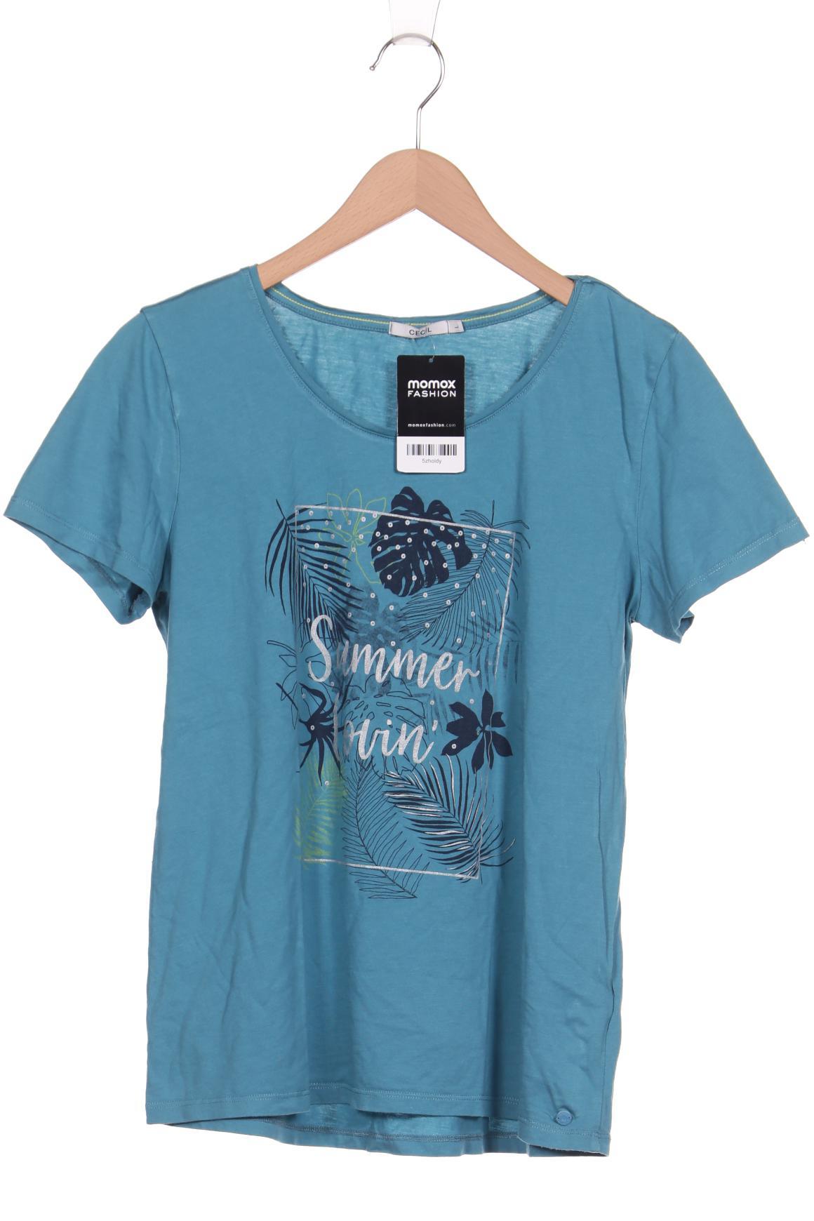 

CECIL Damen T-Shirt, blau