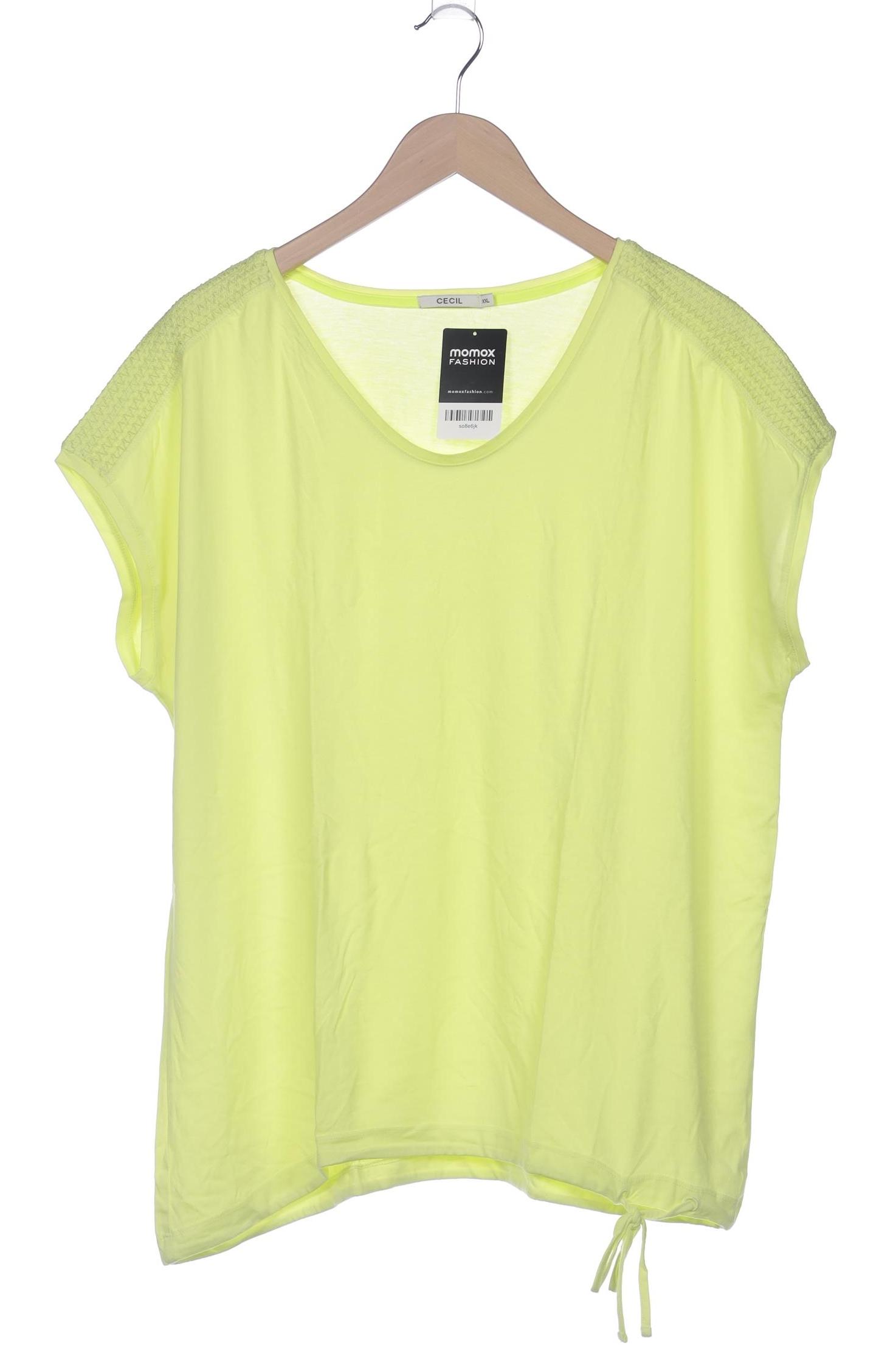 

Cecil Damen T-Shirt, hellgrün, Gr. 46