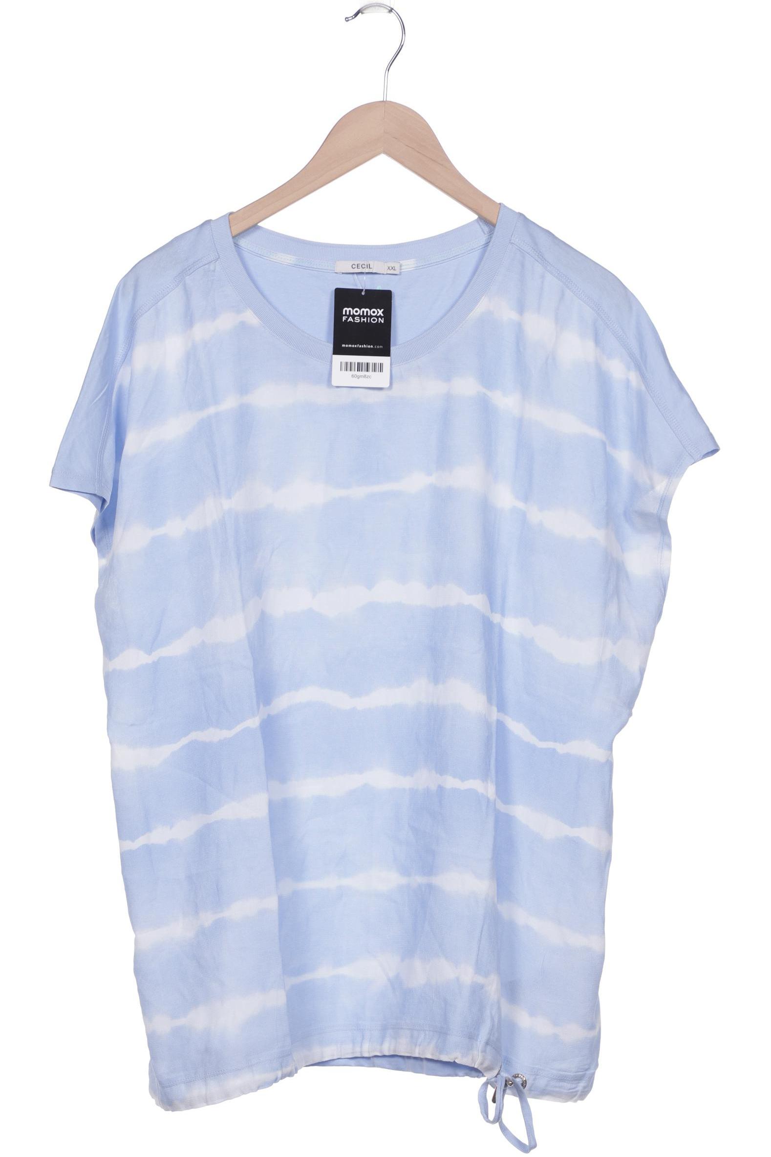 

CECIL Damen T-Shirt, hellblau