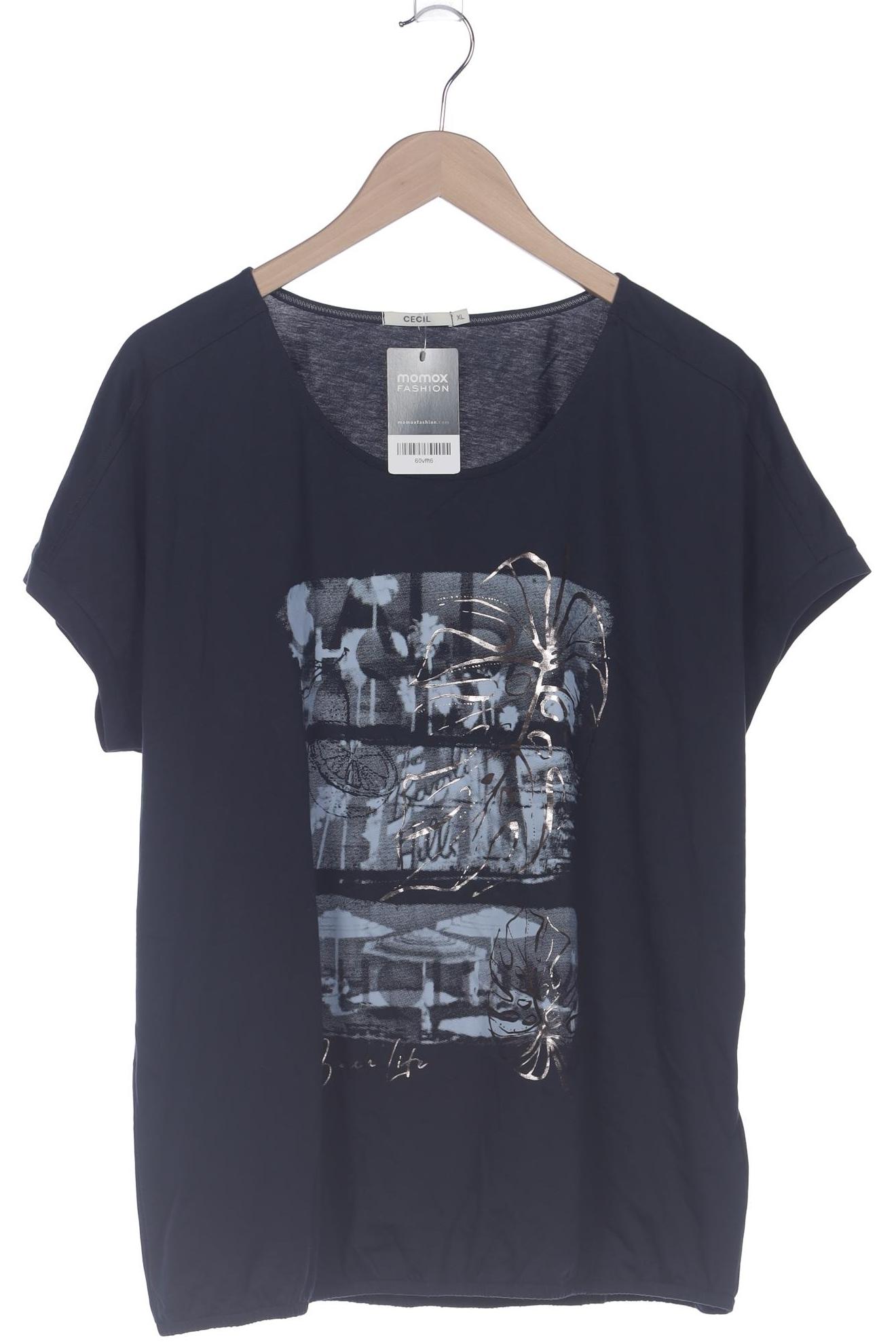 

Cecil Damen T-Shirt, marineblau, Gr. 44