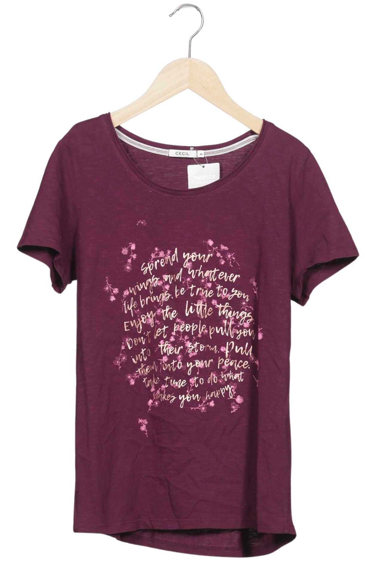 

Cecil Damen T-Shirt, flieder, Gr. 38
