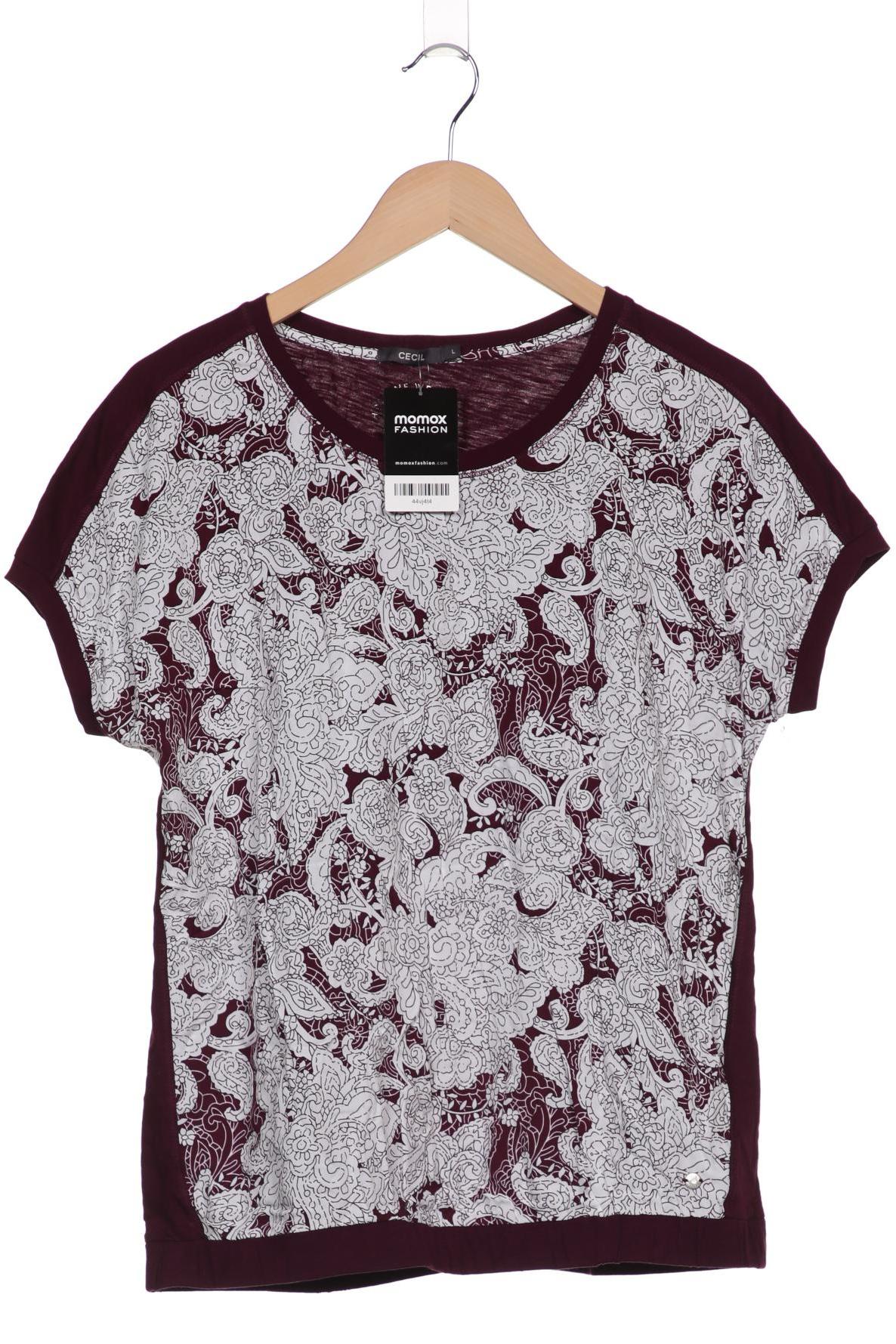 

CECIL Damen T-Shirt, bordeaux