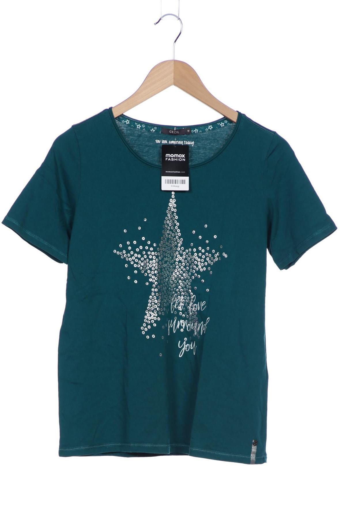 

Cecil Damen T-Shirt, grün, Gr. 38