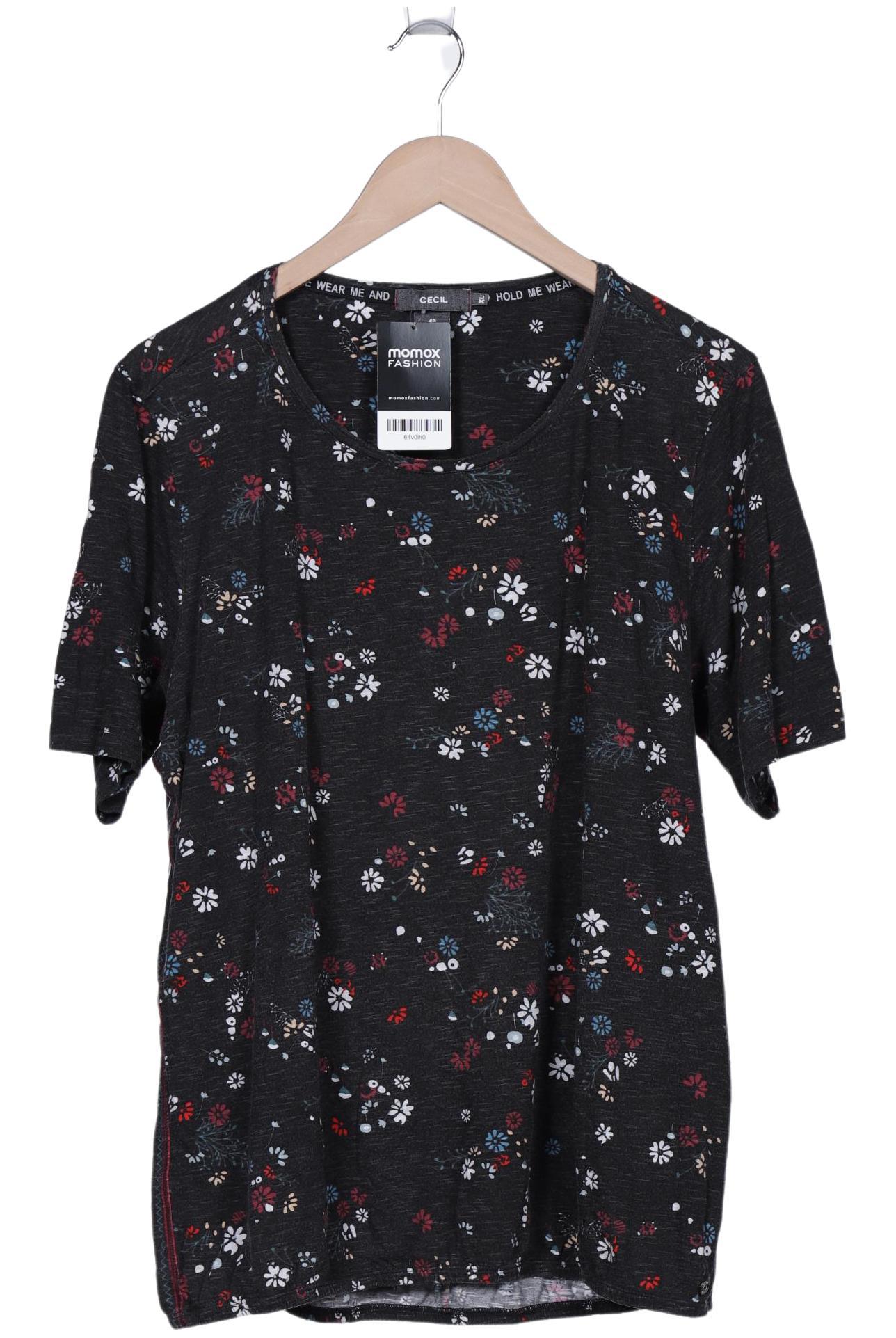 

Cecil Damen T-Shirt, schwarz, Gr. 44