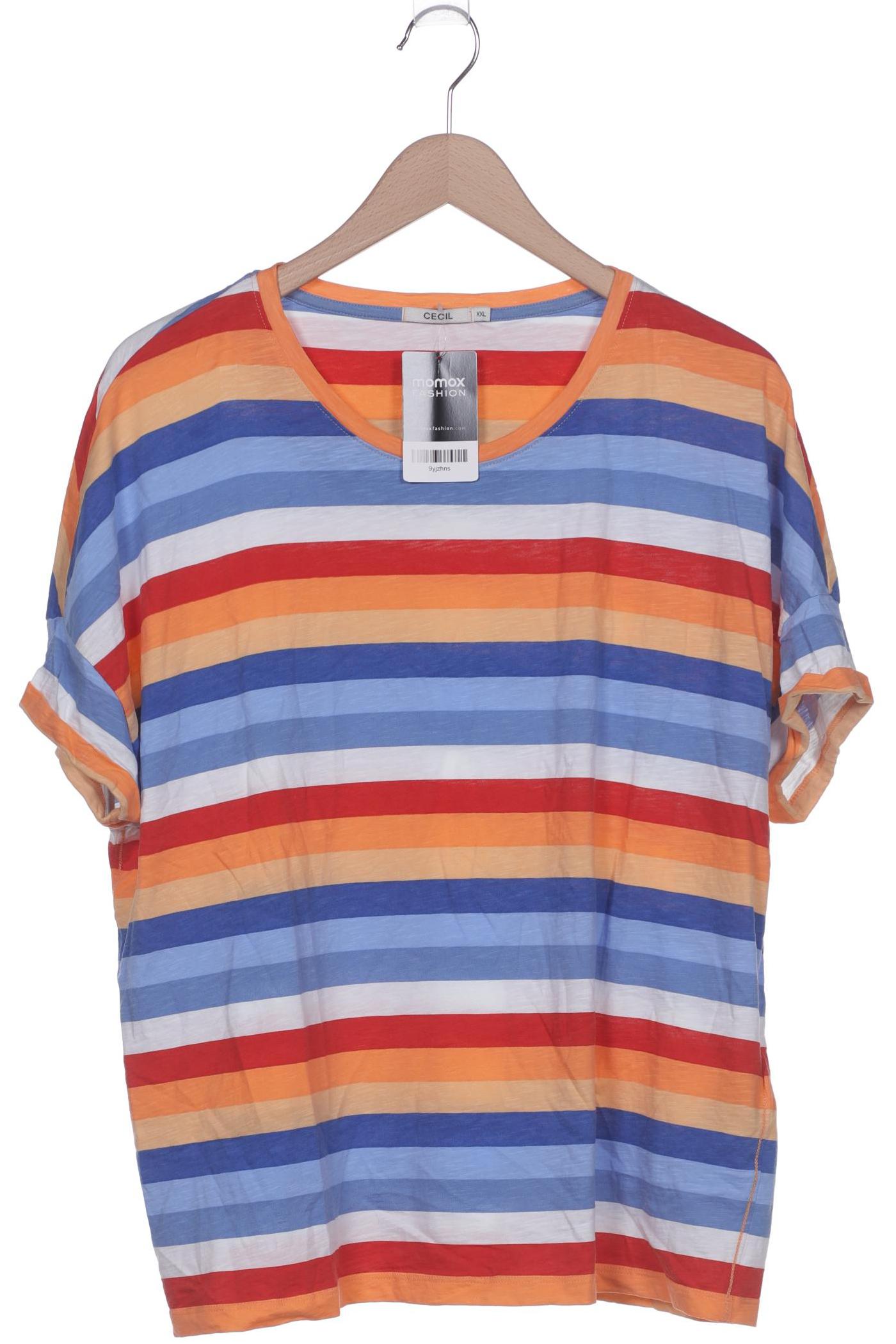 

Cecil Damen T-Shirt, mehrfarbig, Gr. 46