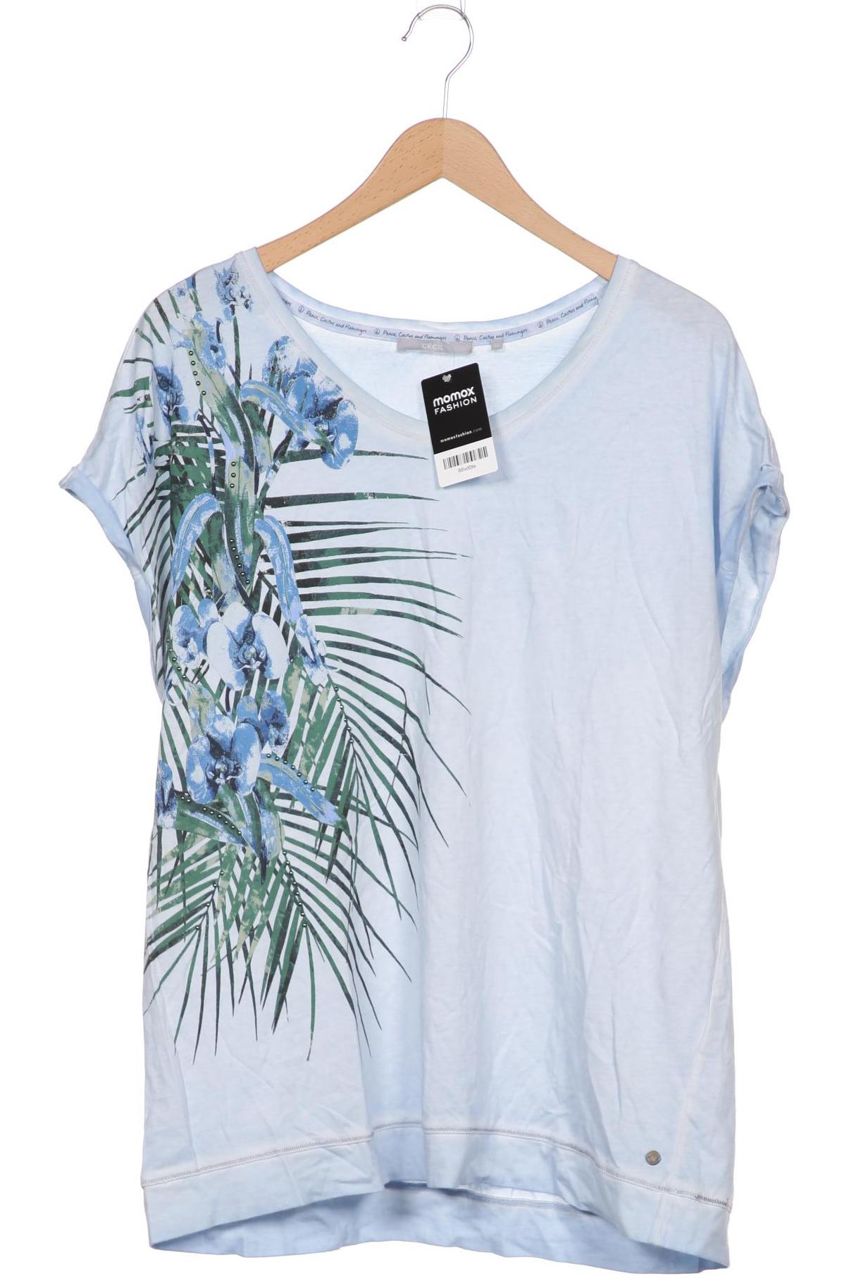 

CECIL Damen T-Shirt, hellblau
